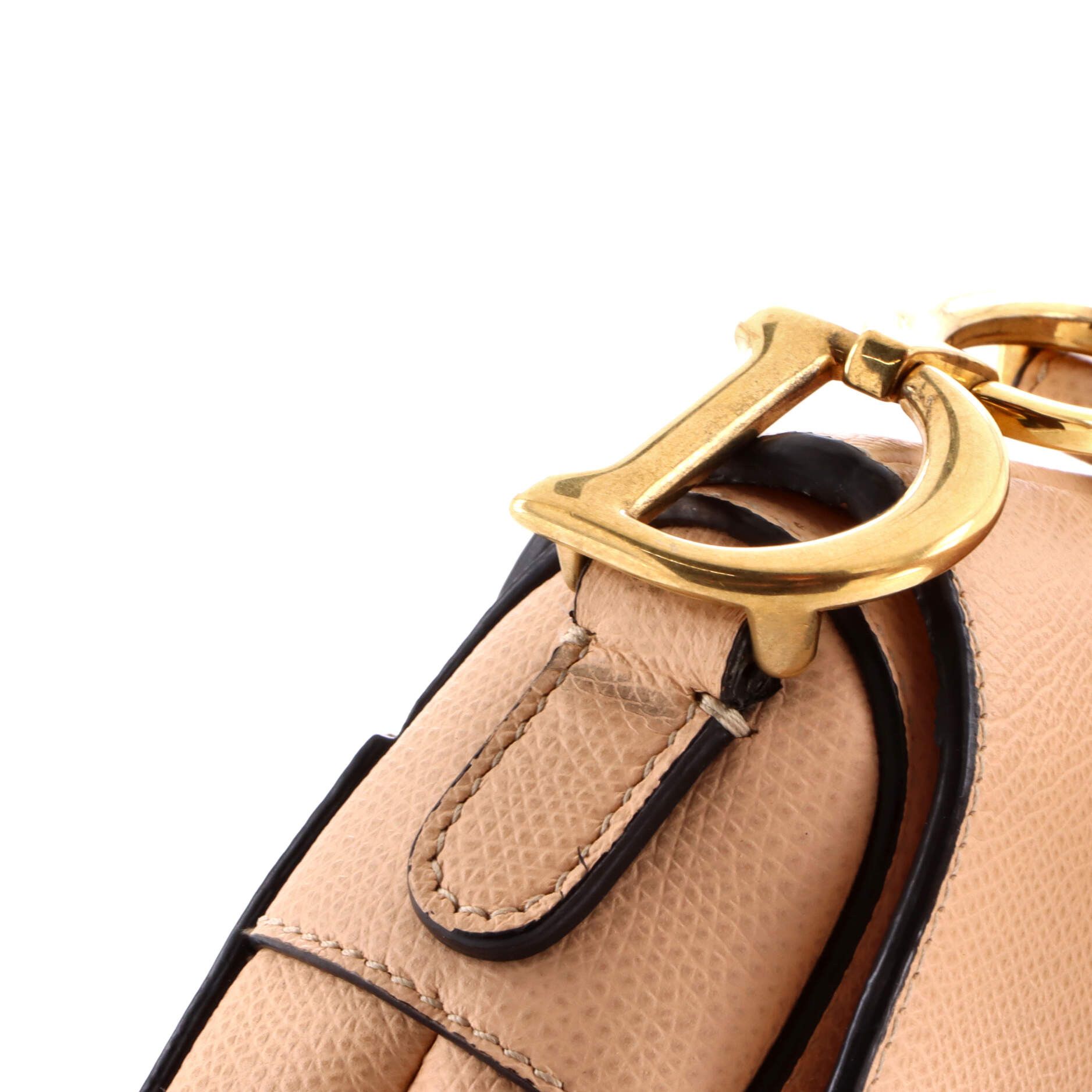 Dior Saddle Handbag Leather Mini Size ONE SIZE - 5 Thumbnail