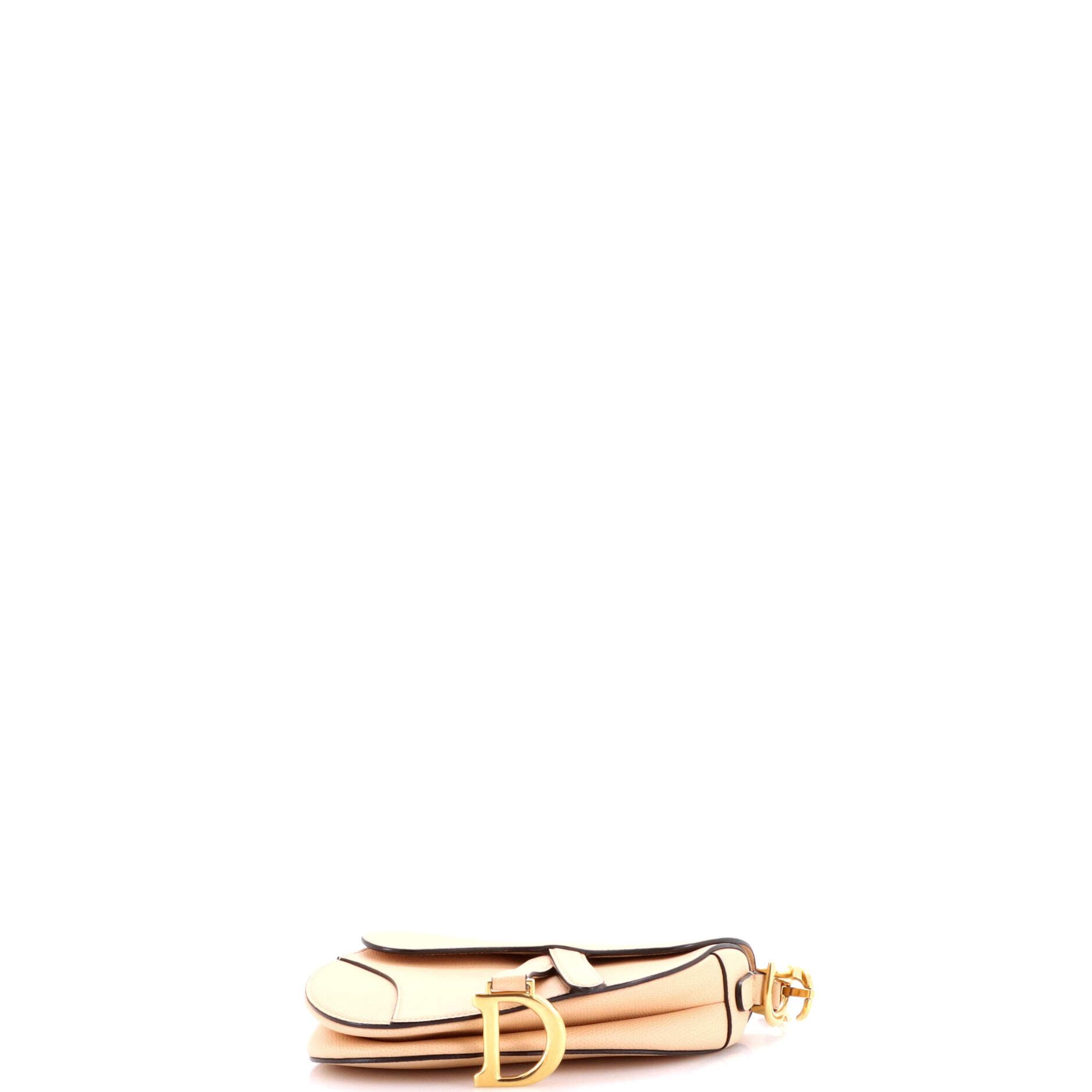 Dior Saddle Handbag Leather Mini Size ONE SIZE - 3 Thumbnail