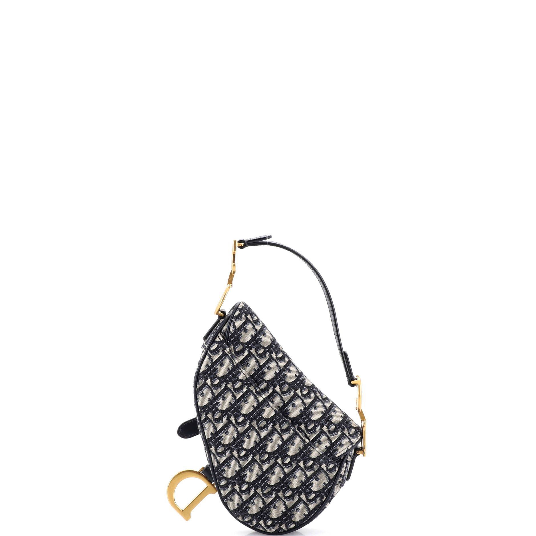 Dior Saddle Handbag Oblique Canvas Mini Size ONE SIZE - 2 Thumbnail