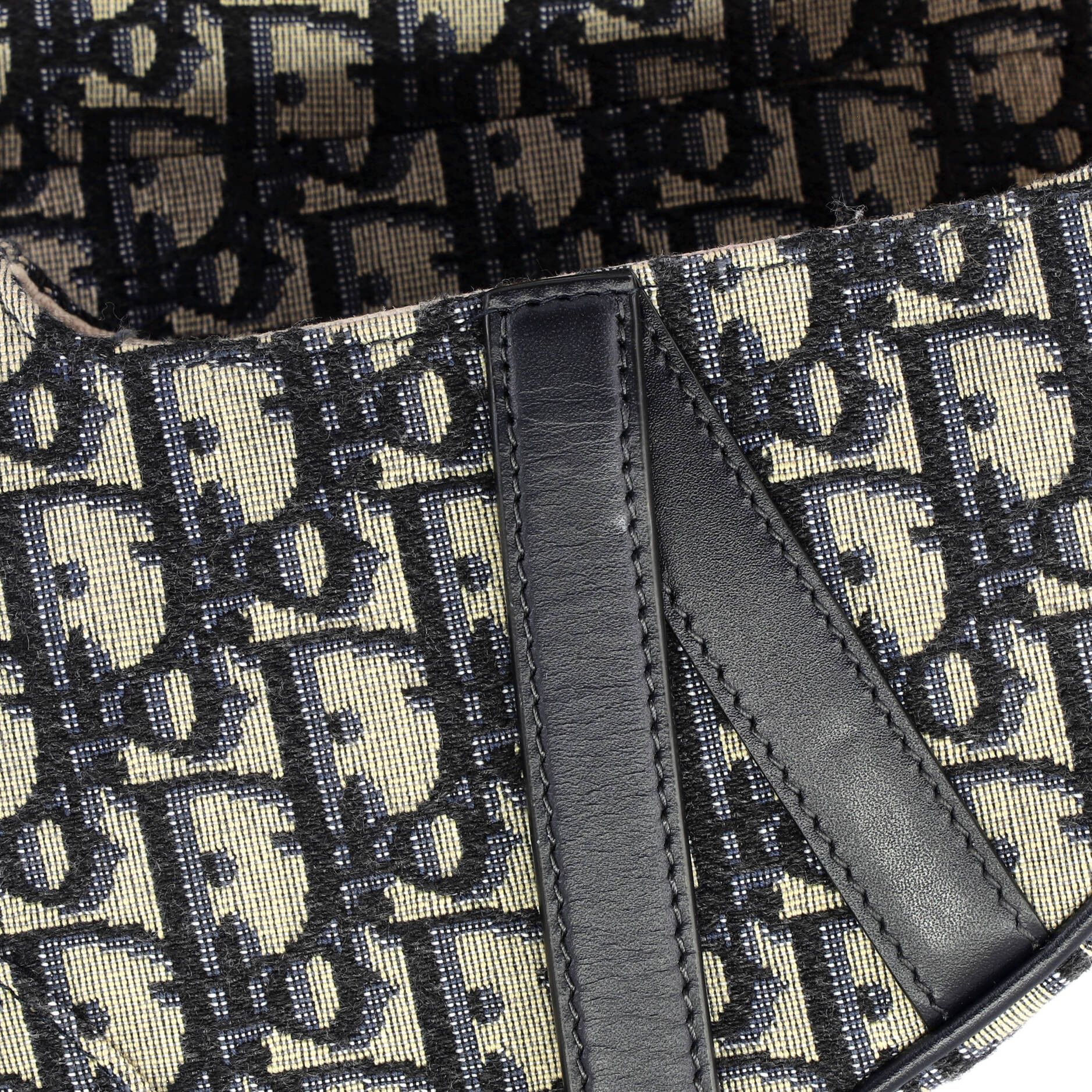 Dior Saddle Handbag Oblique Canvas Mini Size ONE SIZE - 6 Thumbnail