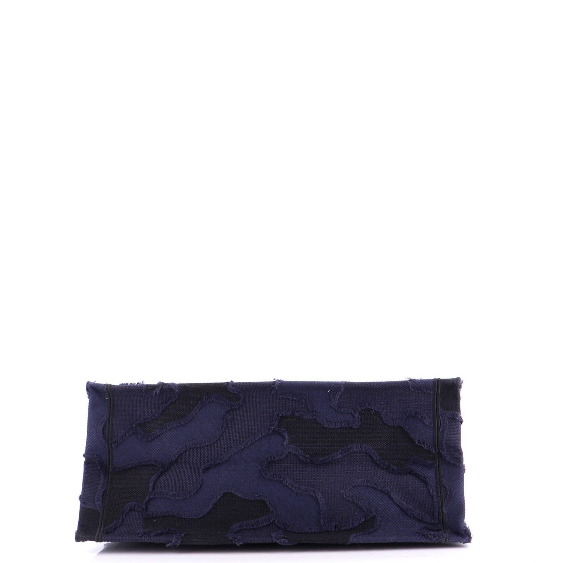 Dior Book Tote Camouflage Embroidered Canvas Large Size ONE SIZE - 4 Thumbnail