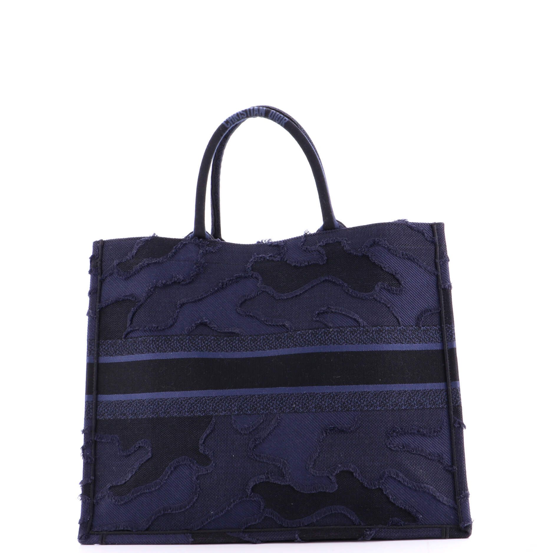 Dior Book Tote Camouflage Embroidered Canvas Large Size ONE SIZE - 3 Thumbnail