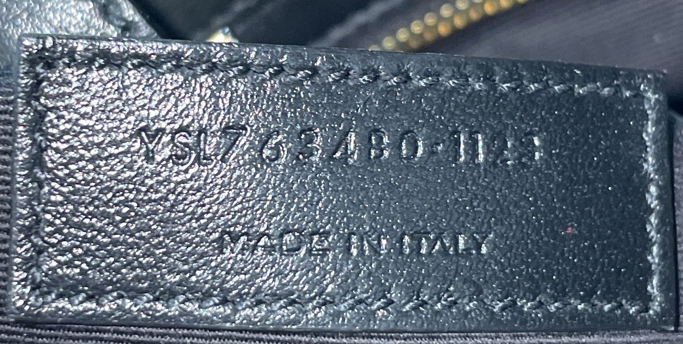 Saint Laurent Paris Le 5 a 7 Supple Hobo Leather Small Size ONE SIZE - 6 Thumbnail