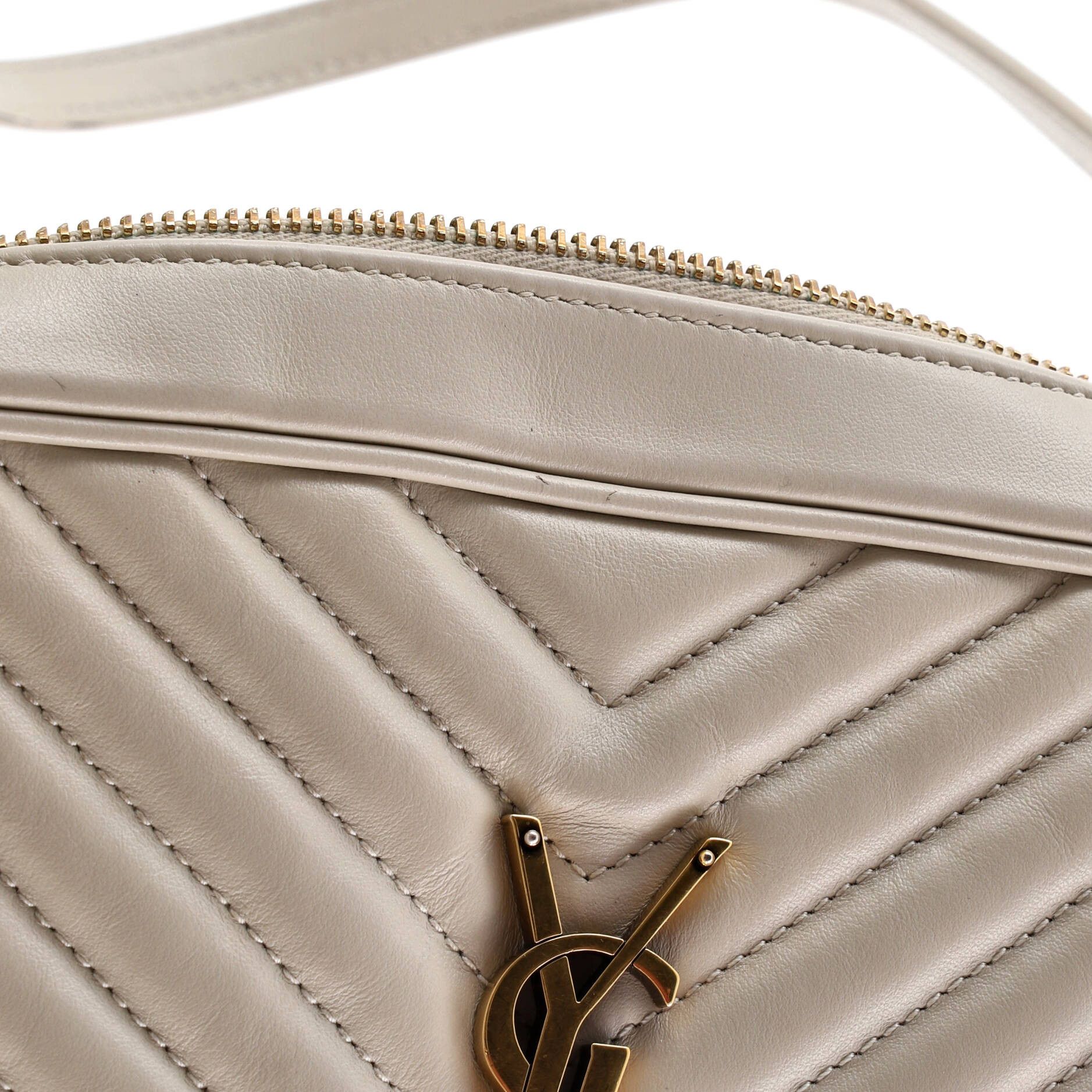 Saint Laurent Paris Lou Camera Bag Matelasse Chevron Leather Small Size ONE SIZE - 5 Thumbnail