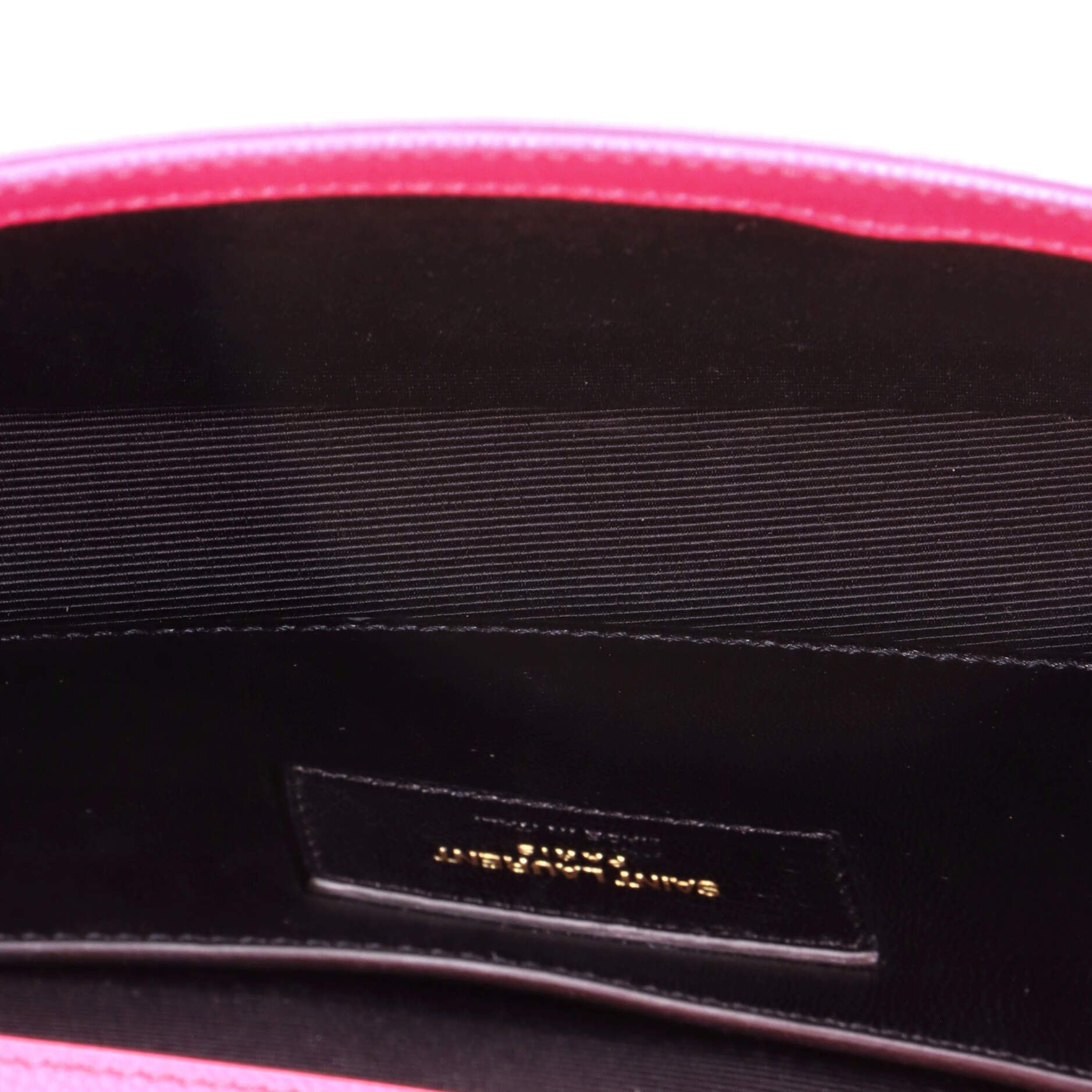 Saint Laurent Paris Classic Monogram Clutch Leather Long Size ONE SIZE - 4 Thumbnail