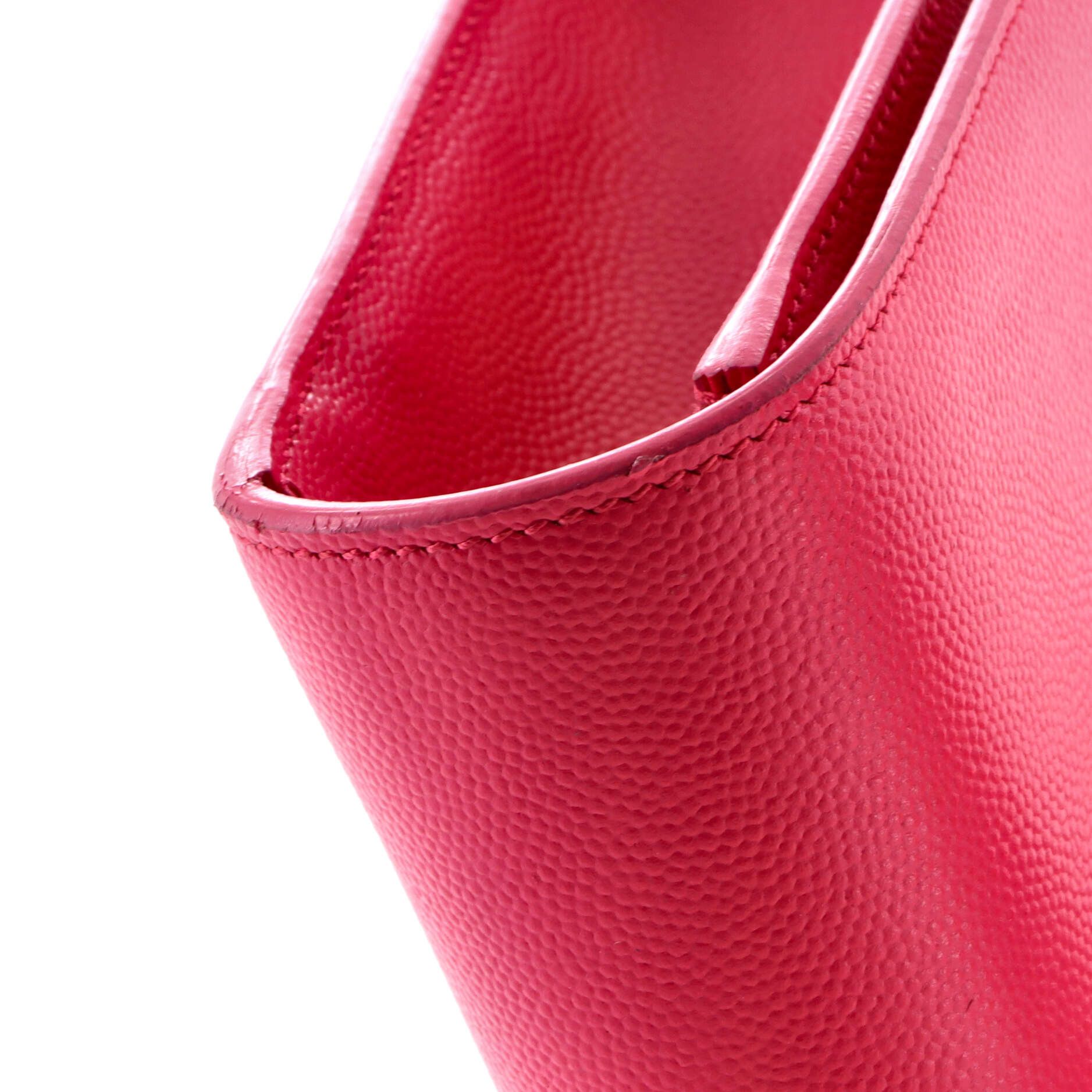 Saint Laurent Paris Classic Monogram Clutch Leather Long Size ONE SIZE - 6 Thumbnail