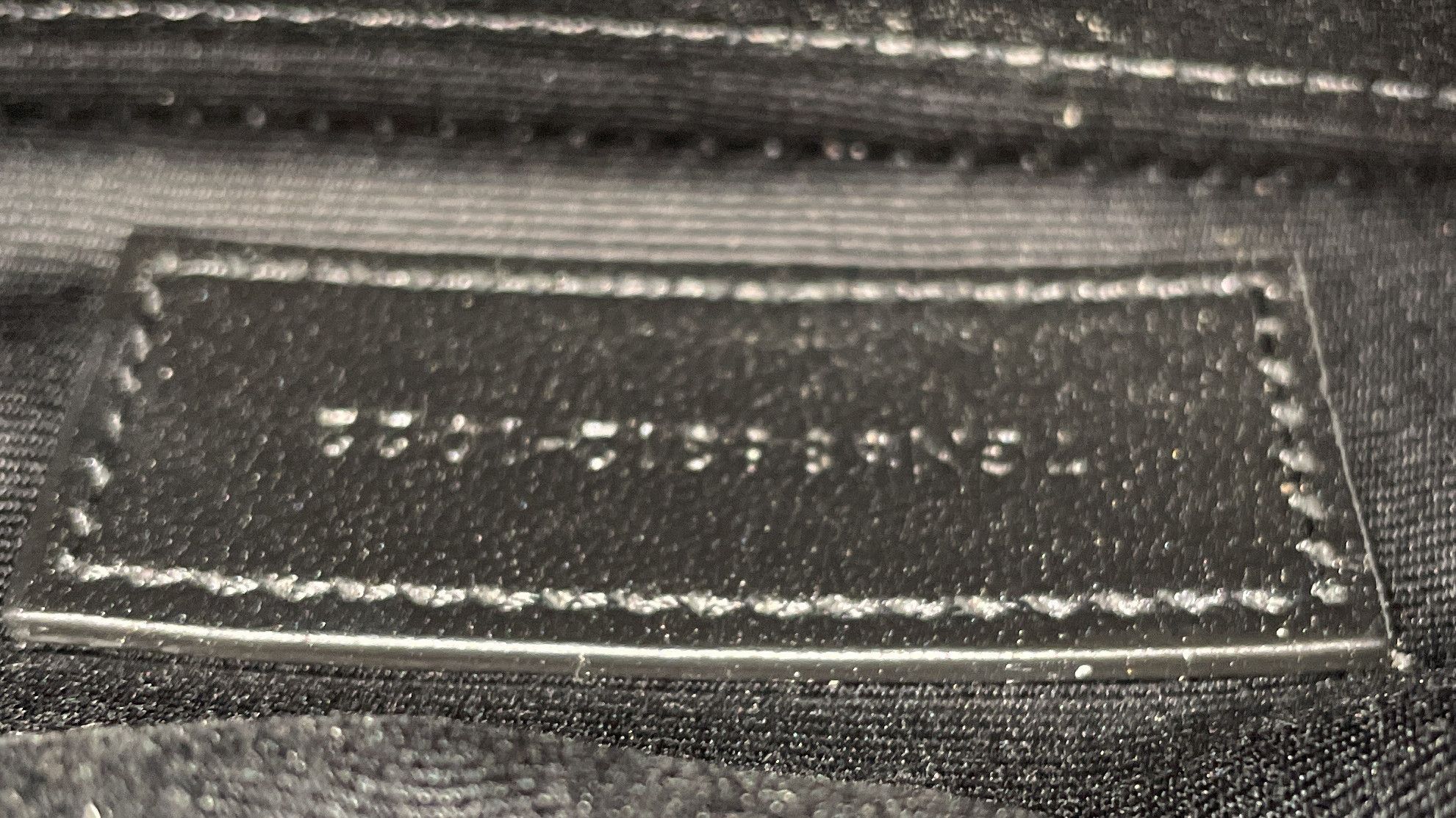 Saint Laurent Paris Classic Monogram Zip Bill Pouch Matelasse Chevron Leather Medium Size ONE SIZE - 5 Thumbnail