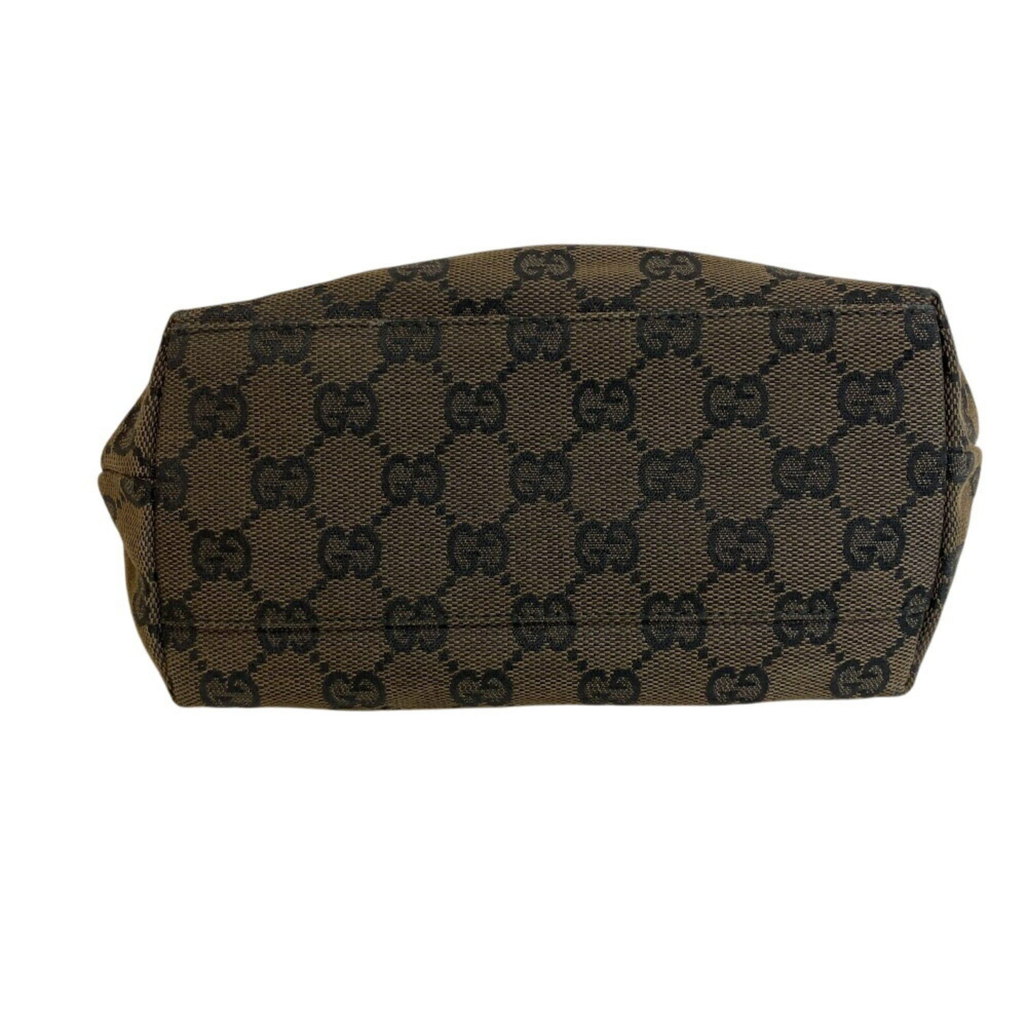 Gucci GUCCI 1079 GG Pattern Handbag, Beige, Women's Size ONE SIZE - 7 Thumbnail