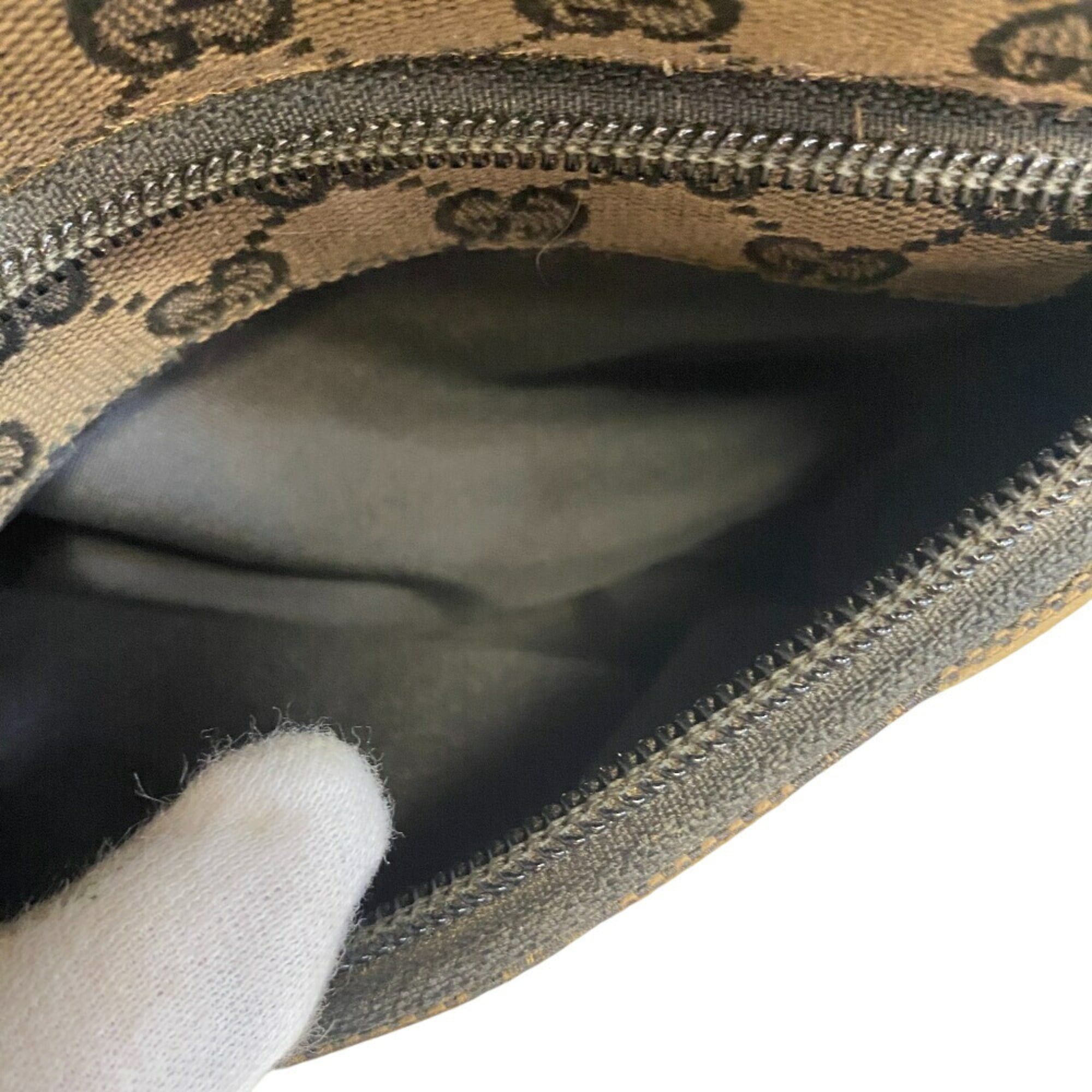 Gucci GUCCI 1079 GG Pattern Handbag, Beige, Women's Size ONE SIZE - 11 Thumbnail