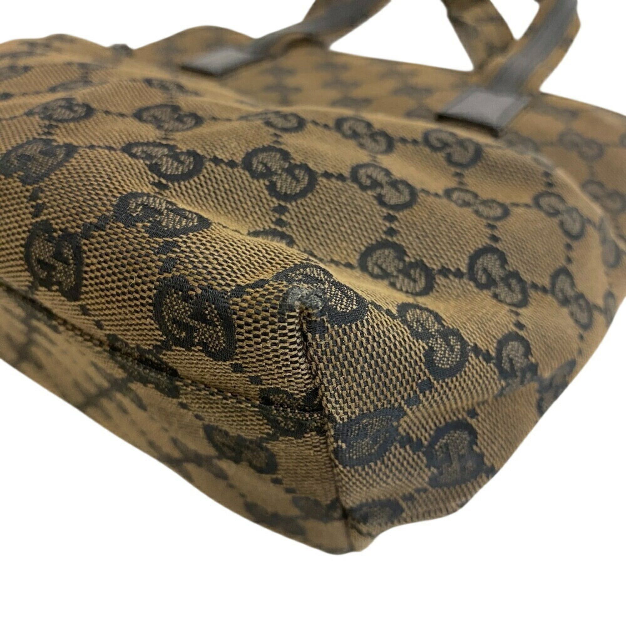 Gucci GUCCI 1079 GG Pattern Handbag, Beige, Women's Size ONE SIZE - 4 Thumbnail