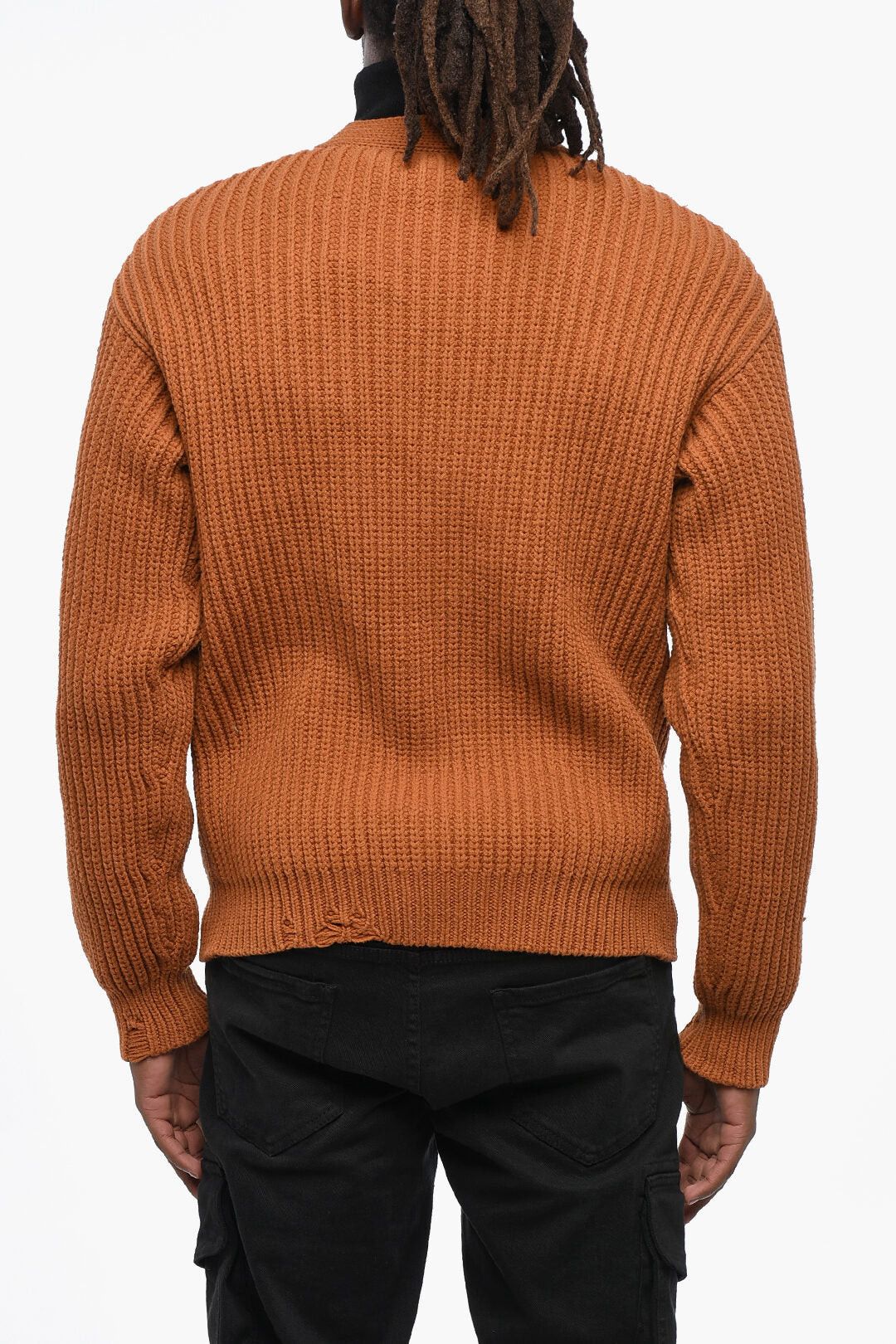 Dsquared2 Cotton-Blend Cardigan with V-Neck Size US M / EU 48-50 / 2 - 2 Thumbnail