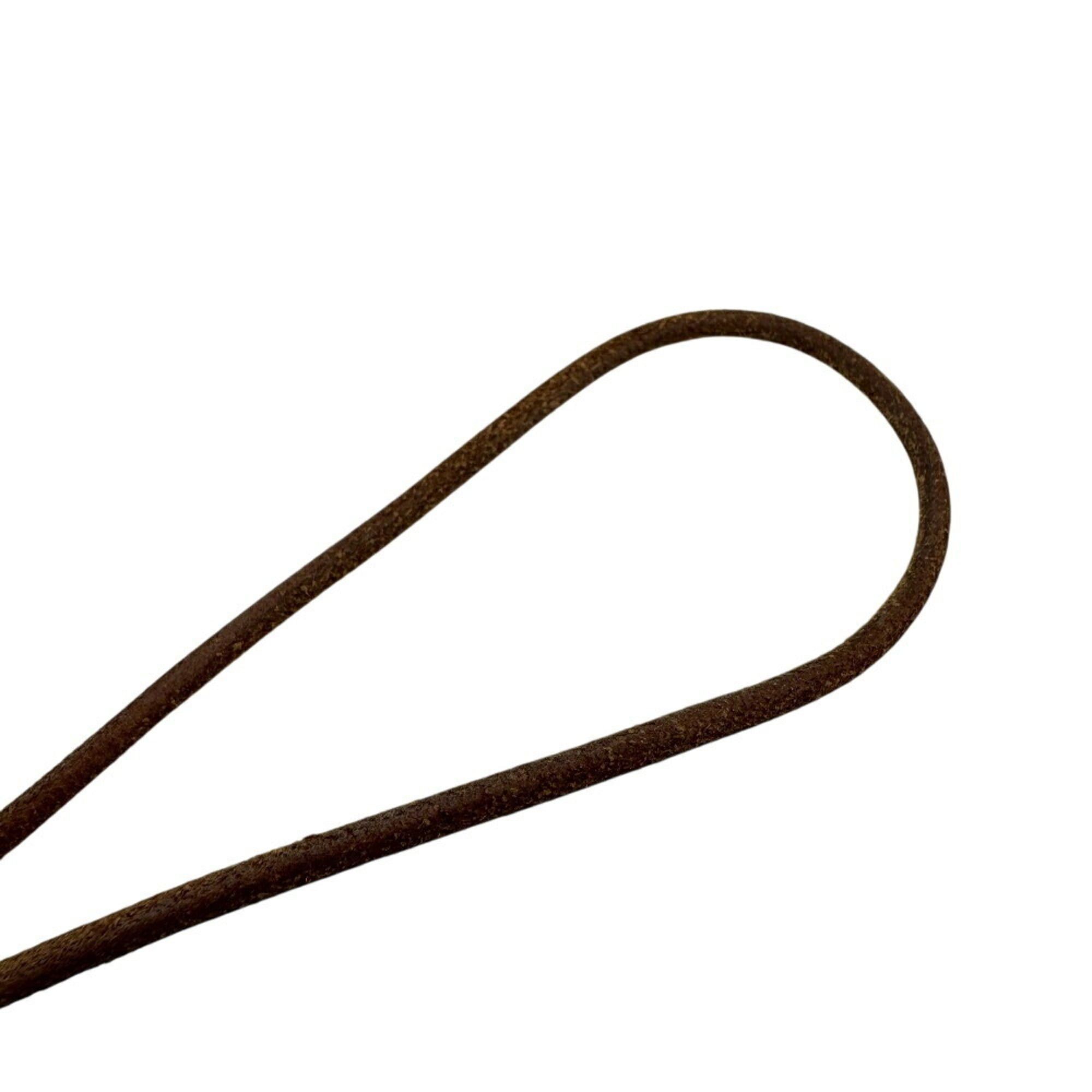 Hermes HERMES Stone Necklace Chain Brown Women's Size ONE SIZE - 4 Thumbnail