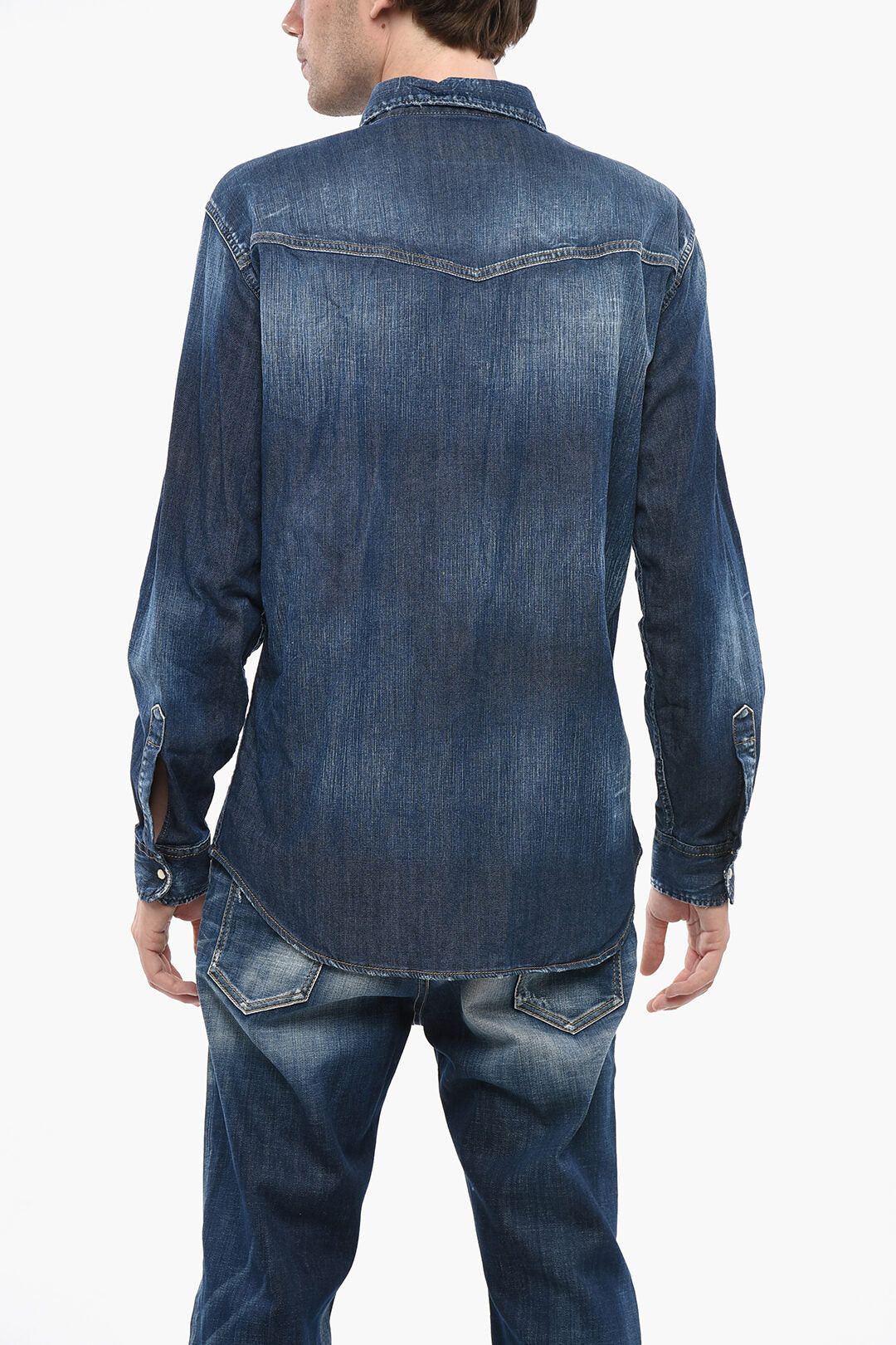 Dsquared2 Denim Relax-Fit Shirt DAN Size US XS / EU 42 / 0 - 2 Thumbnail