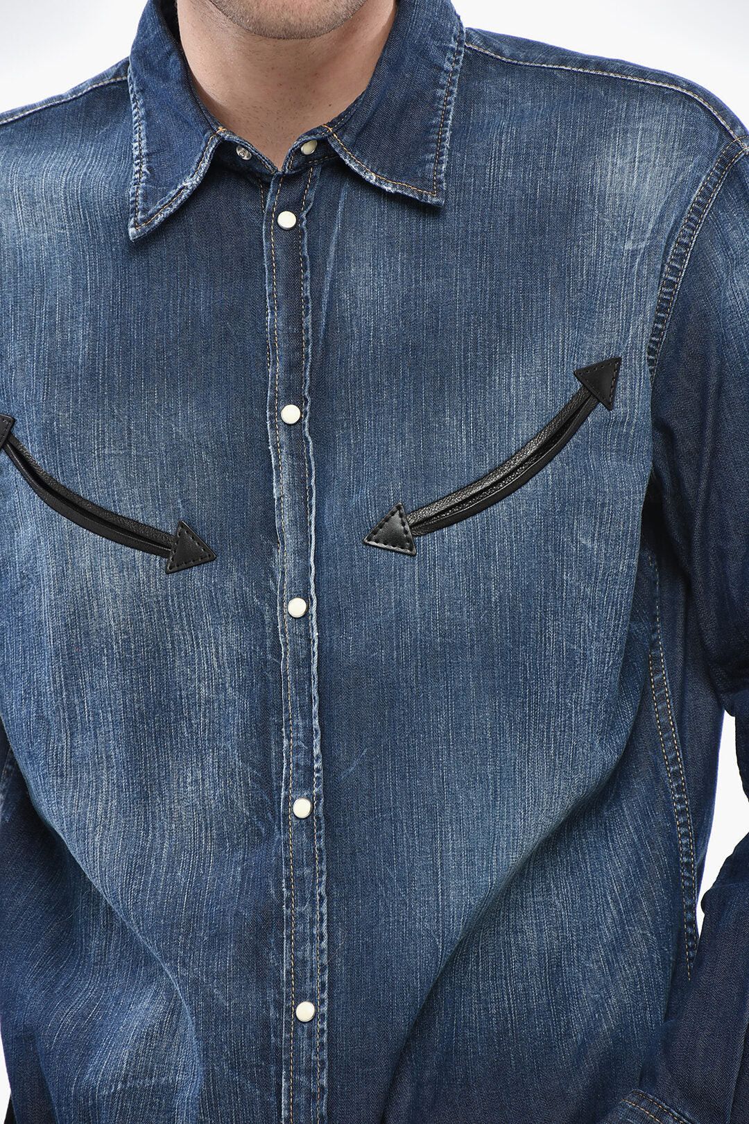 Dsquared2 Denim Relax-Fit Shirt DAN Size US S / EU 44-46 / 1 - 3 Thumbnail