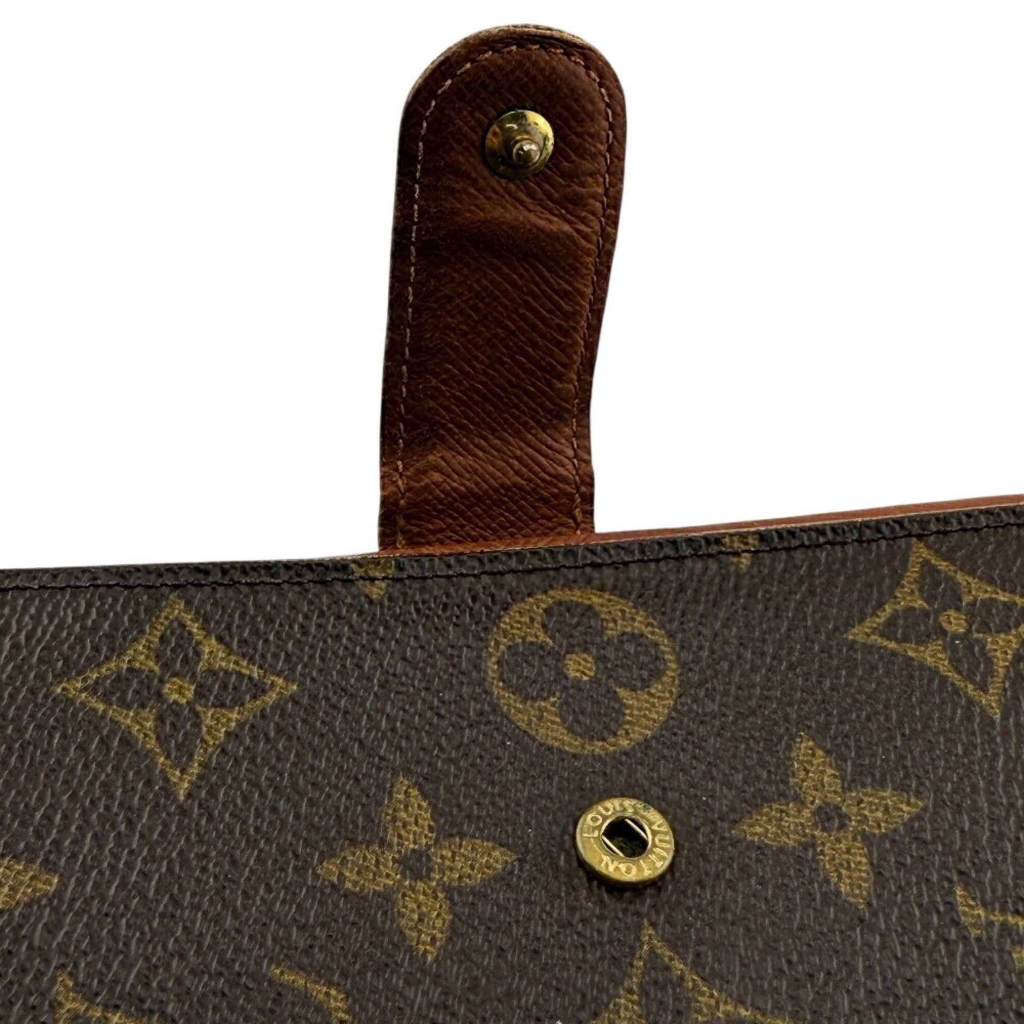 Louis Vuitton LOUIS VUITTON M61207 Porte Papier Zip Compact Wallet Monogram Bifold Brown Unisex Size ONE SIZE - 9 Thumbnail