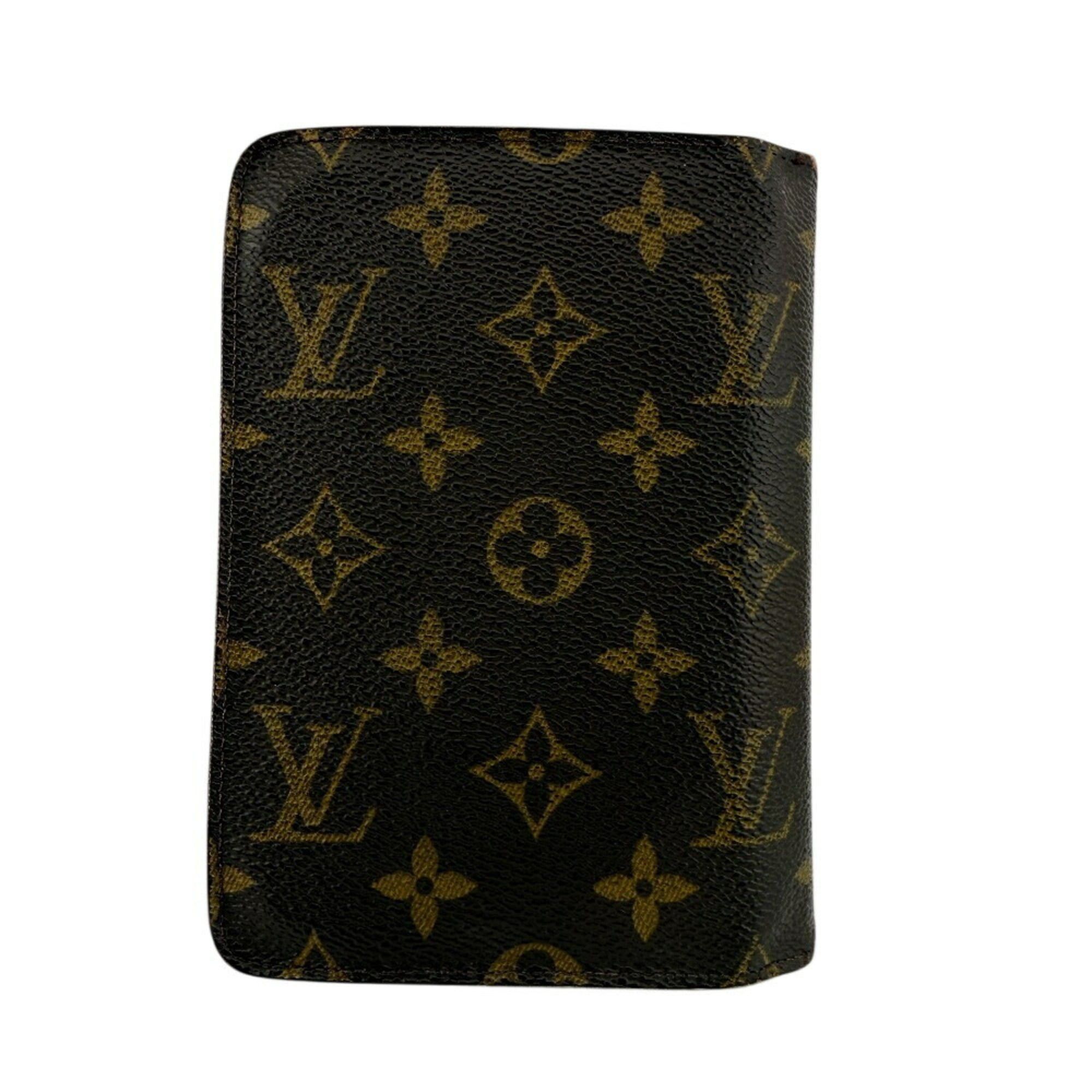 Louis Vuitton LOUIS VUITTON M61207 Porte Papier Zip Compact Wallet Monogram Bifold Brown Unisex Size ONE SIZE - 3 Thumbnail