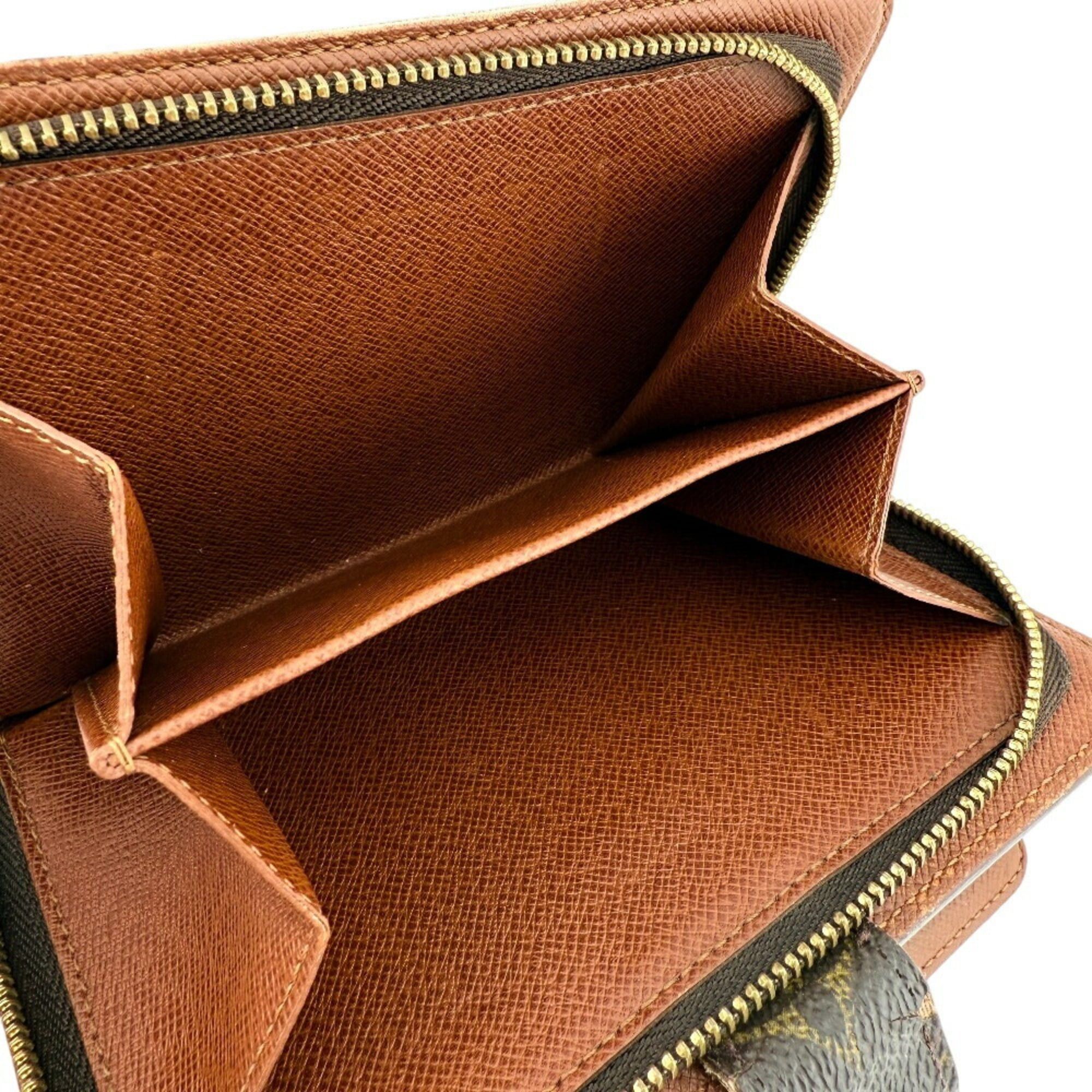 Louis Vuitton LOUIS VUITTON M61207 Porte Papier Zip Compact Wallet Monogram Bifold Brown Unisex Size ONE SIZE - 14 Thumbnail