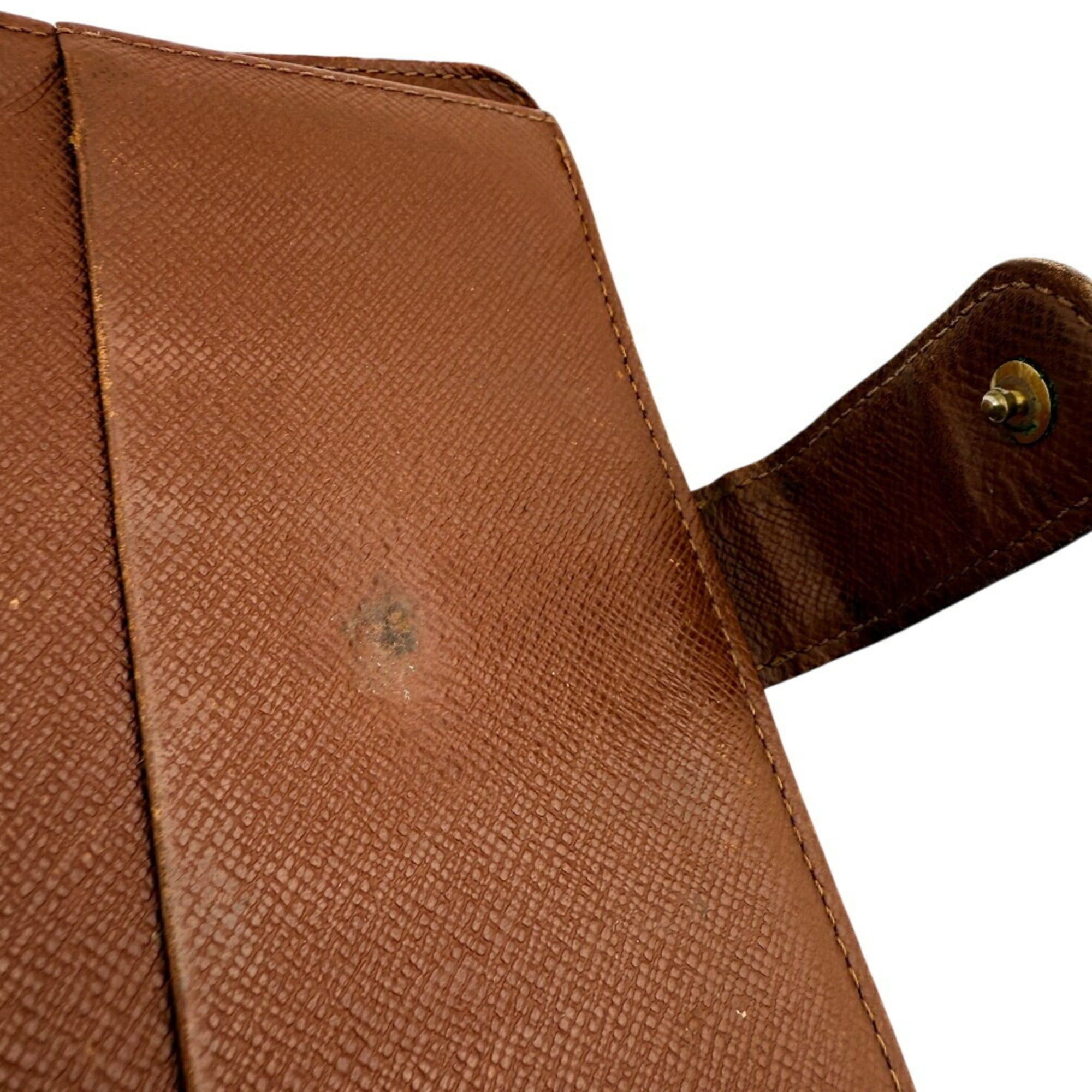 Louis Vuitton LOUIS VUITTON M61207 Porte Papier Zip Compact Wallet Monogram Bifold Brown Unisex Size ONE SIZE - 12 Thumbnail