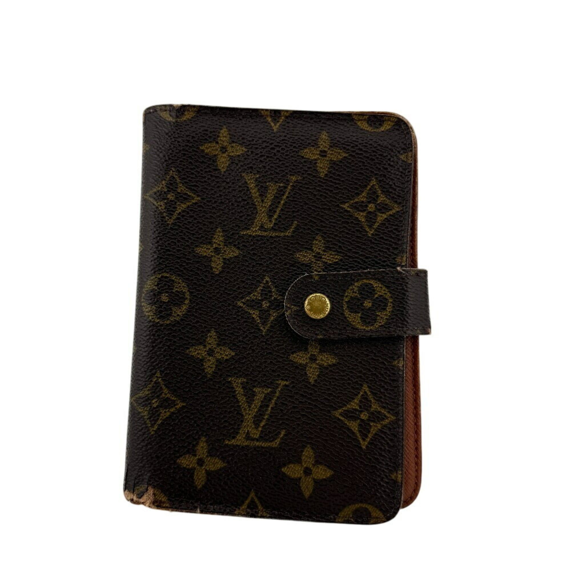 Louis Vuitton LOUIS VUITTON M61207 Porte Papier Zip Compact Wallet Monogram Bifold Brown Unisex Size ONE SIZE - 2 Thumbnail
