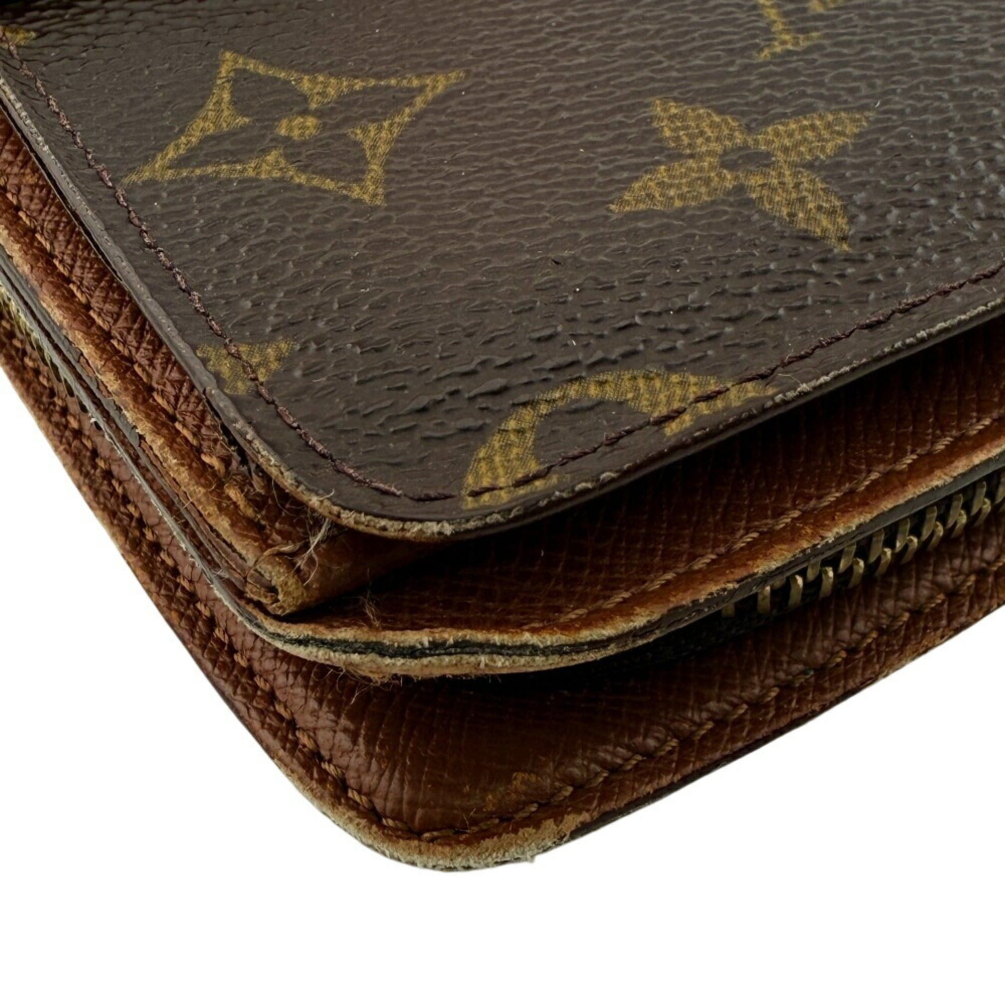 Louis Vuitton LOUIS VUITTON M61207 Porte Papier Zip Compact Wallet Monogram Bifold Brown Unisex Size ONE SIZE - 6 Thumbnail