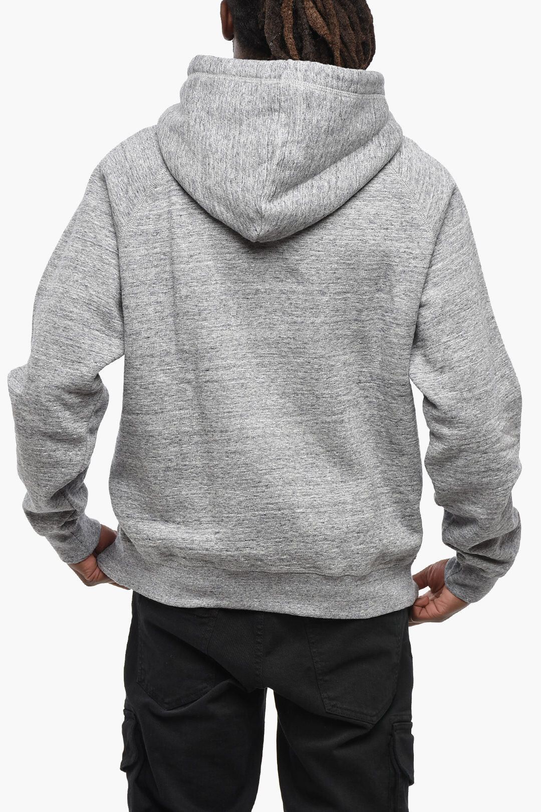 Dsquared2 Cotton Fleece Hoodie COOL RAGLAN FIT with Front Print Size US L / EU 52-54 / 3 - 2 Thumbnail