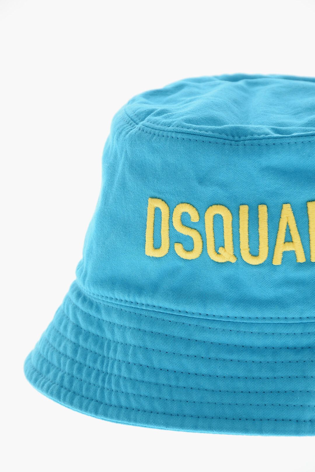 Dsquared2 Cotton Bucket Hat with Embroidered Logo Size ONE SIZE - 3 Thumbnail