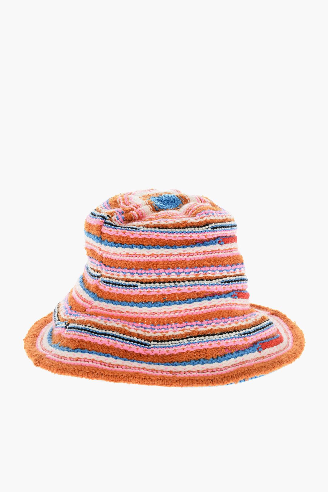 Dsquared2 Knit Bucket Hat with Striped Pattern Size ONE SIZE - 2 Thumbnail