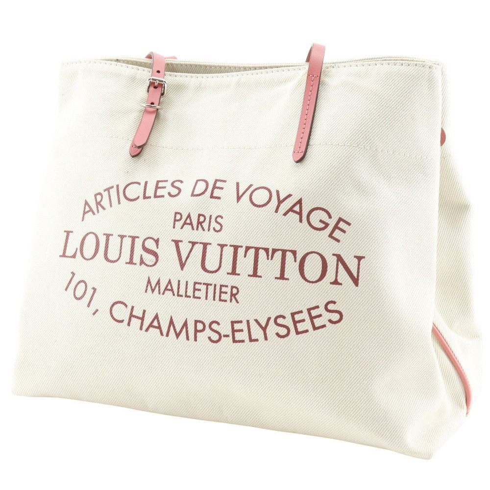 Louis Vuitton Louis Vuitton Louis Vuitton Cabas MM Canvas Tote Bag Textile Tote Bag M94502 DUTY FREE for USA Size ONE SIZE - 2 Thumbnail