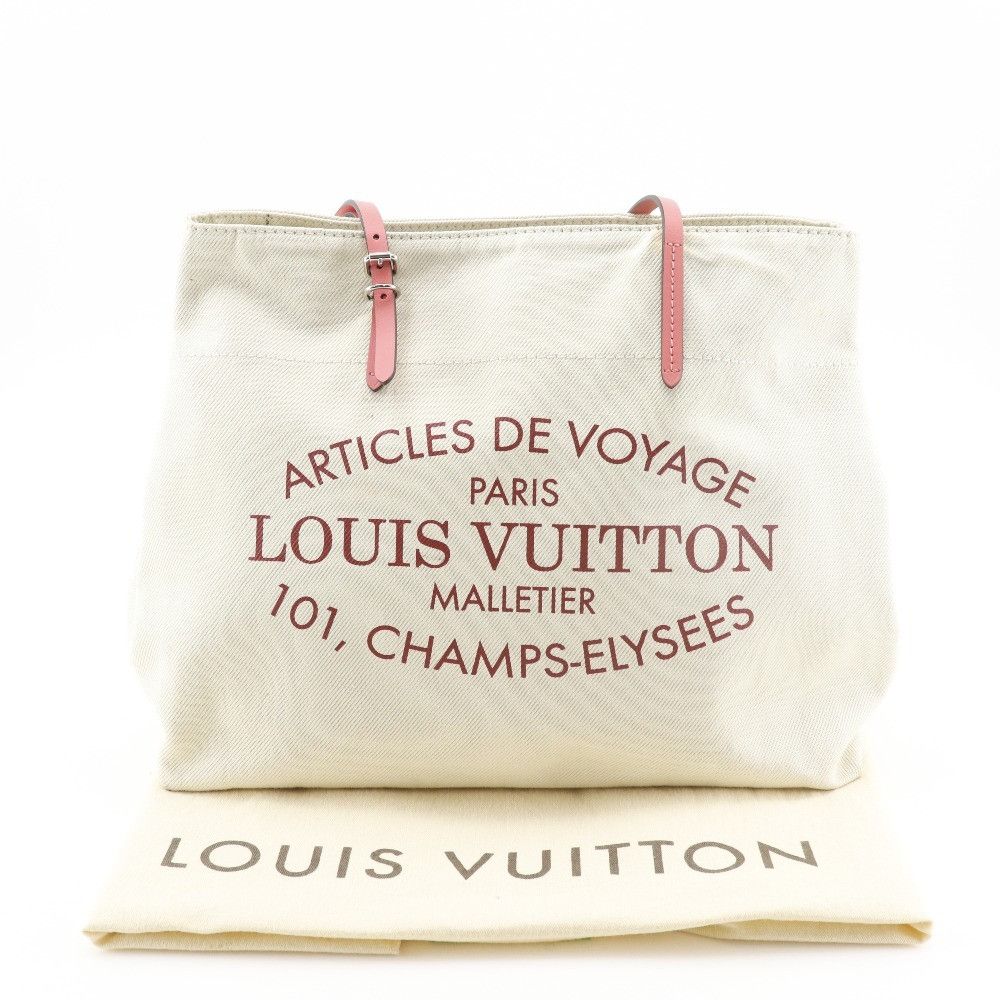 Louis Vuitton Louis Vuitton Louis Vuitton Cabas MM Canvas Tote Bag Textile Tote Bag M94502 DUTY FREE for USA Size ONE SIZE - 20 Thumbnail
