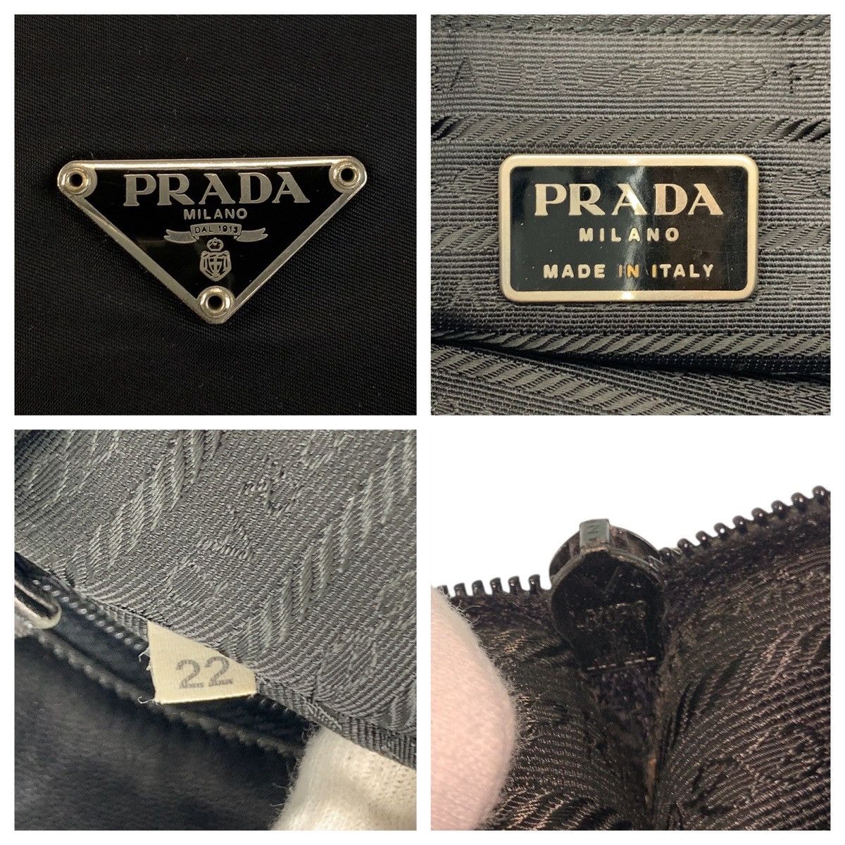 Prada Prada Prada Tessuto Triangle Logo Plate Nylon 2way Bag Textile Shoulder Bag DUTY FREE for USA Size ONE SIZE - 3 Thumbnail