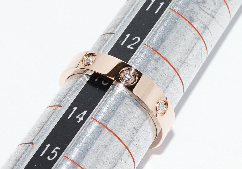Cartier Cartier Cartier LOVE Au750 Ring Size 17 Precious Metal Ring B40508 DUTY FREE for USA Size ONE SIZE - 2 Thumbnail