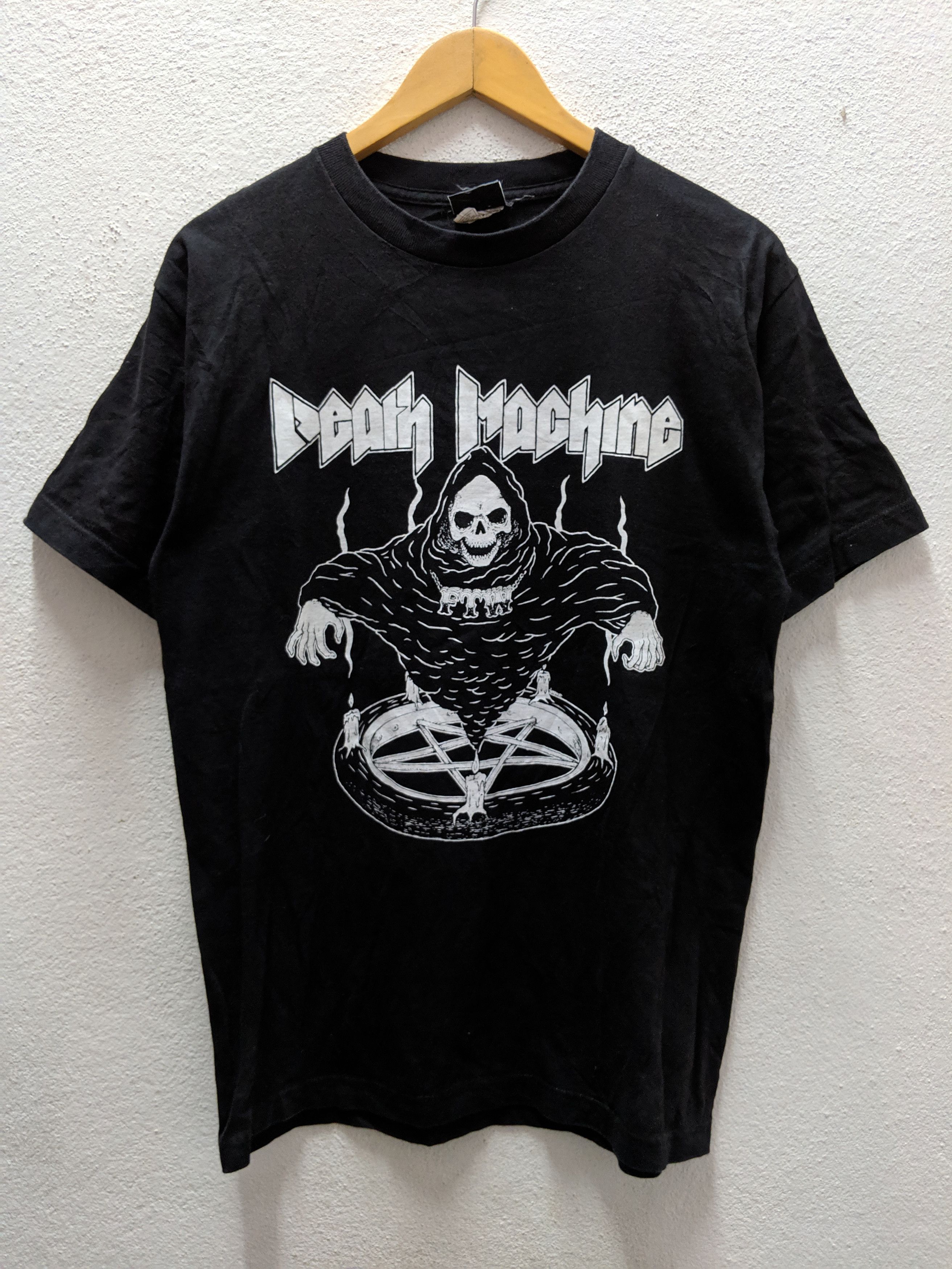 streetwear japanese brand Death Machine print bothside FTW