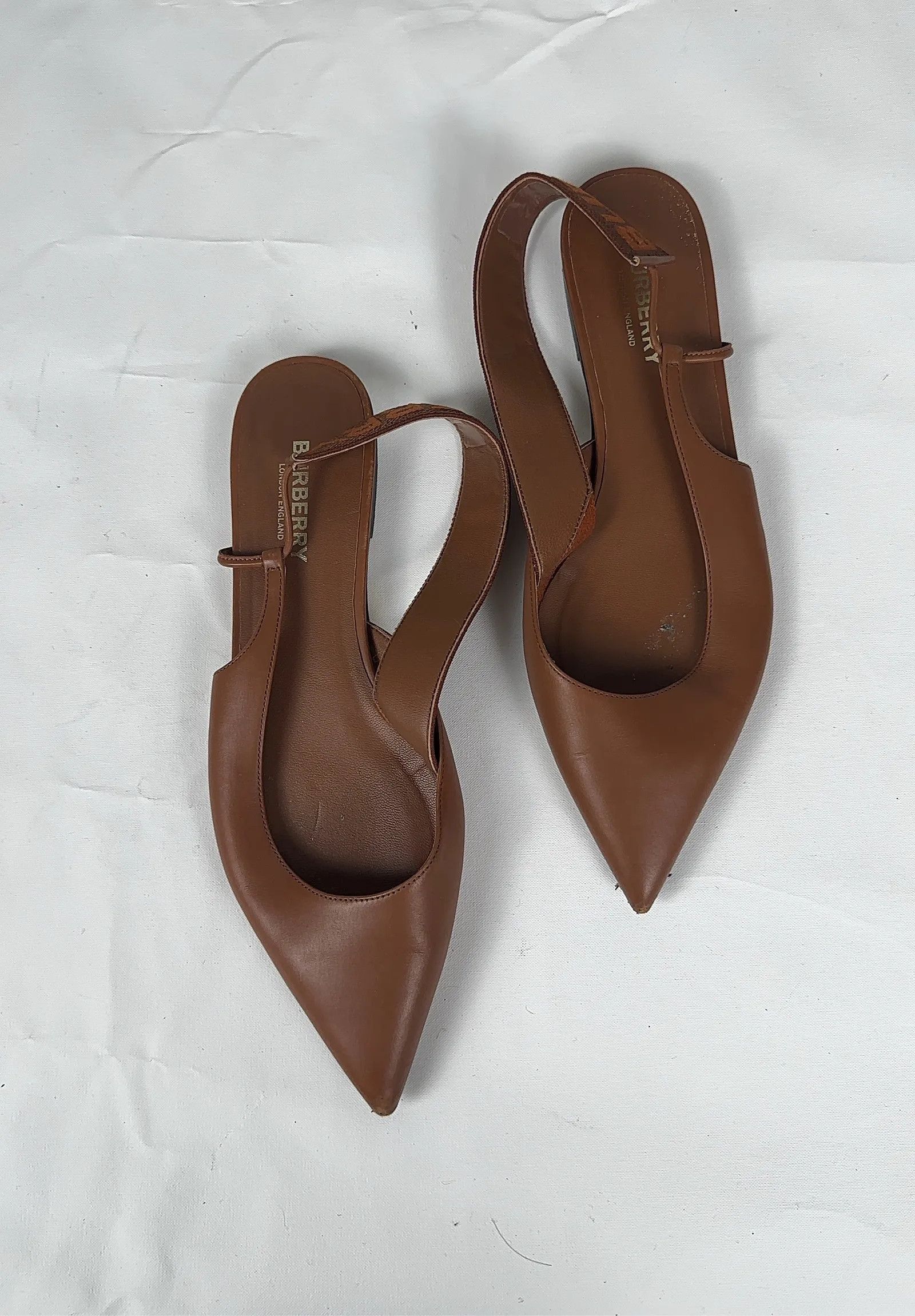 Burberry Burberry Ballet Flats Size US 8 / IT 38 - 2 Thumbnail