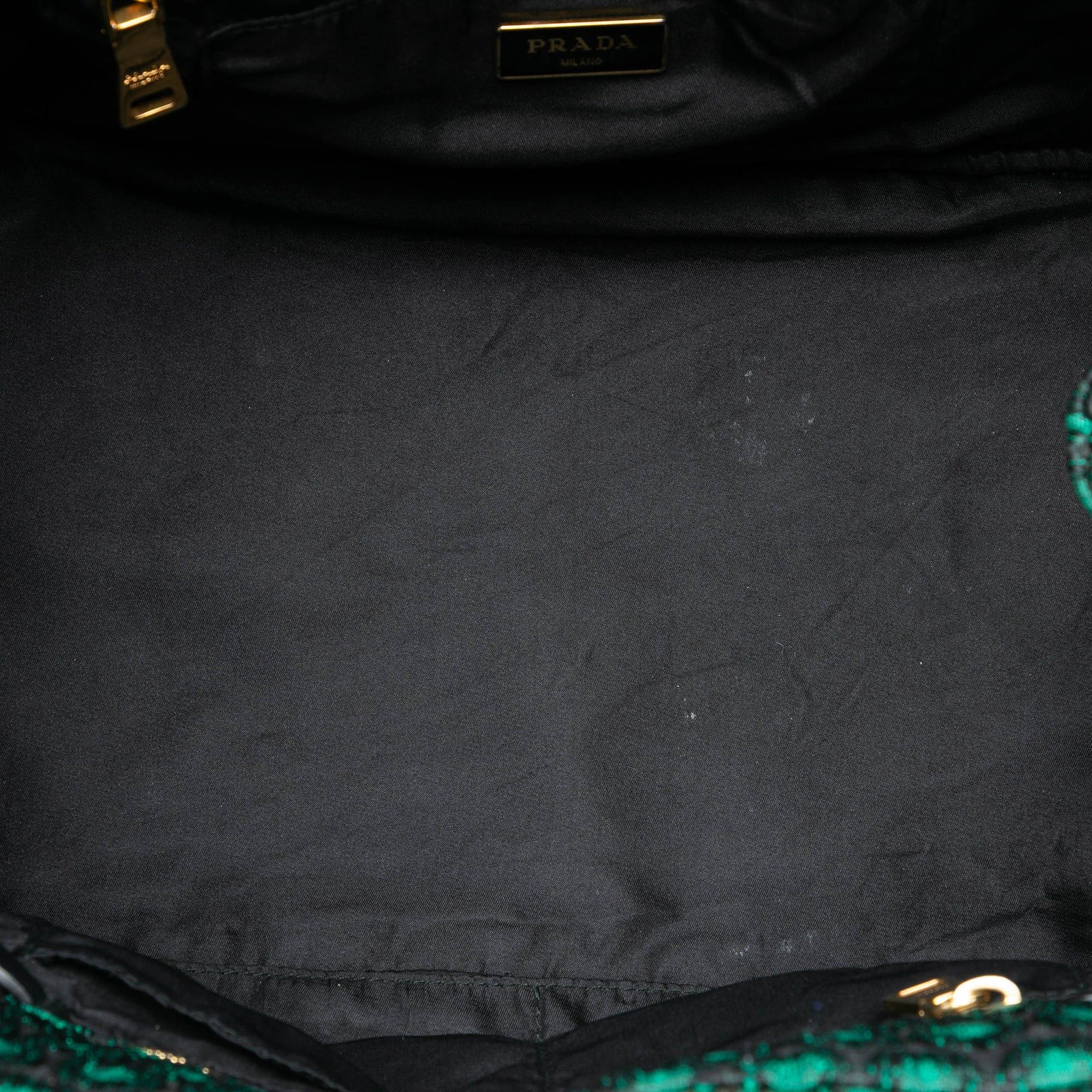 Prada Broccato Canapa Satchel Size ONE SIZE - 4 Thumbnail