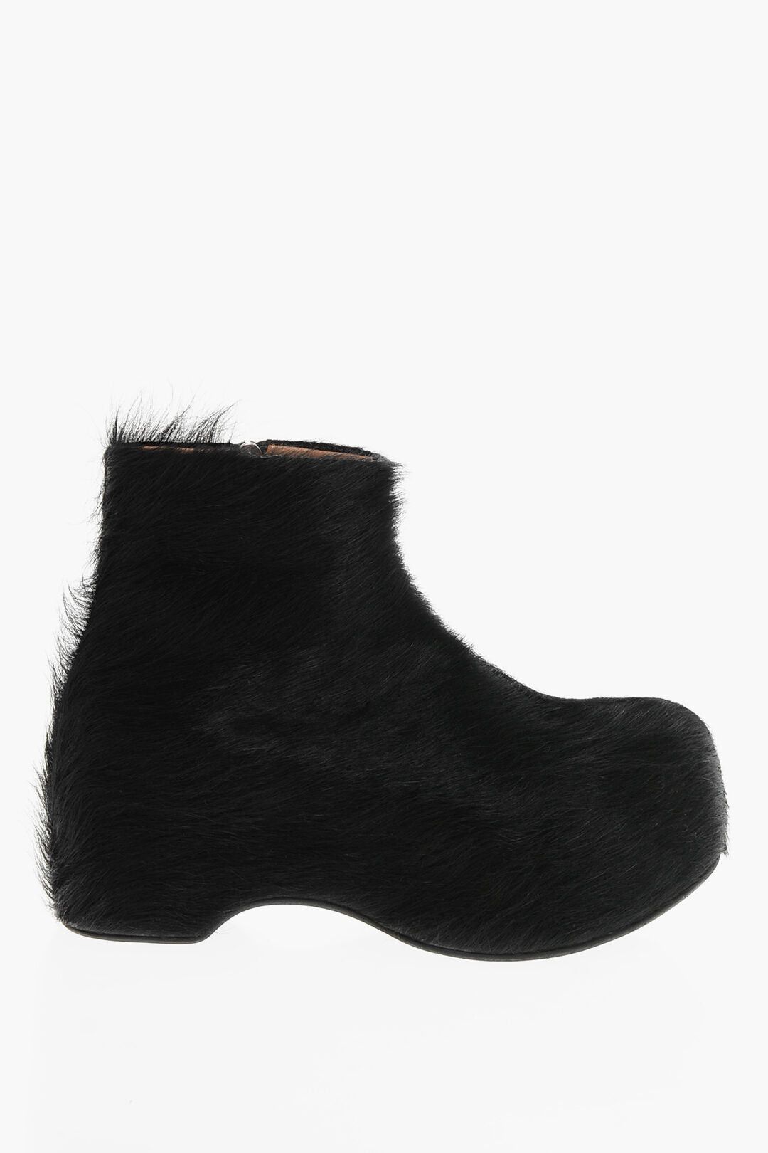 Marni Fur Ankle Boots with Inner Zip Size US 6 / IT 36 - 3 Thumbnail