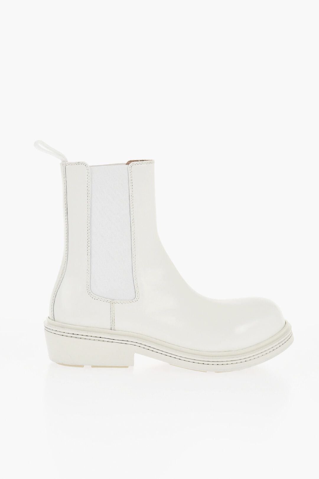 Bottega Veneta Leather Chelsea Ankle Boots FIREMAN Size US 10 / IT 40 - 3 Thumbnail