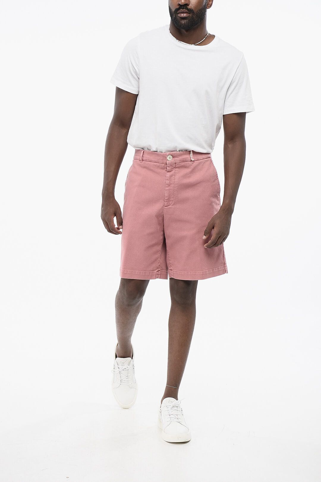 Brunello Cucinelli Cotton Twill Chino Shorts Size US 38 / EU 54 - 3 Thumbnail