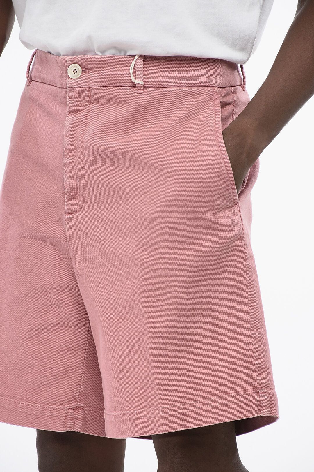 Brunello Cucinelli Cotton Twill Chino Shorts Size US 35 - 2 Thumbnail