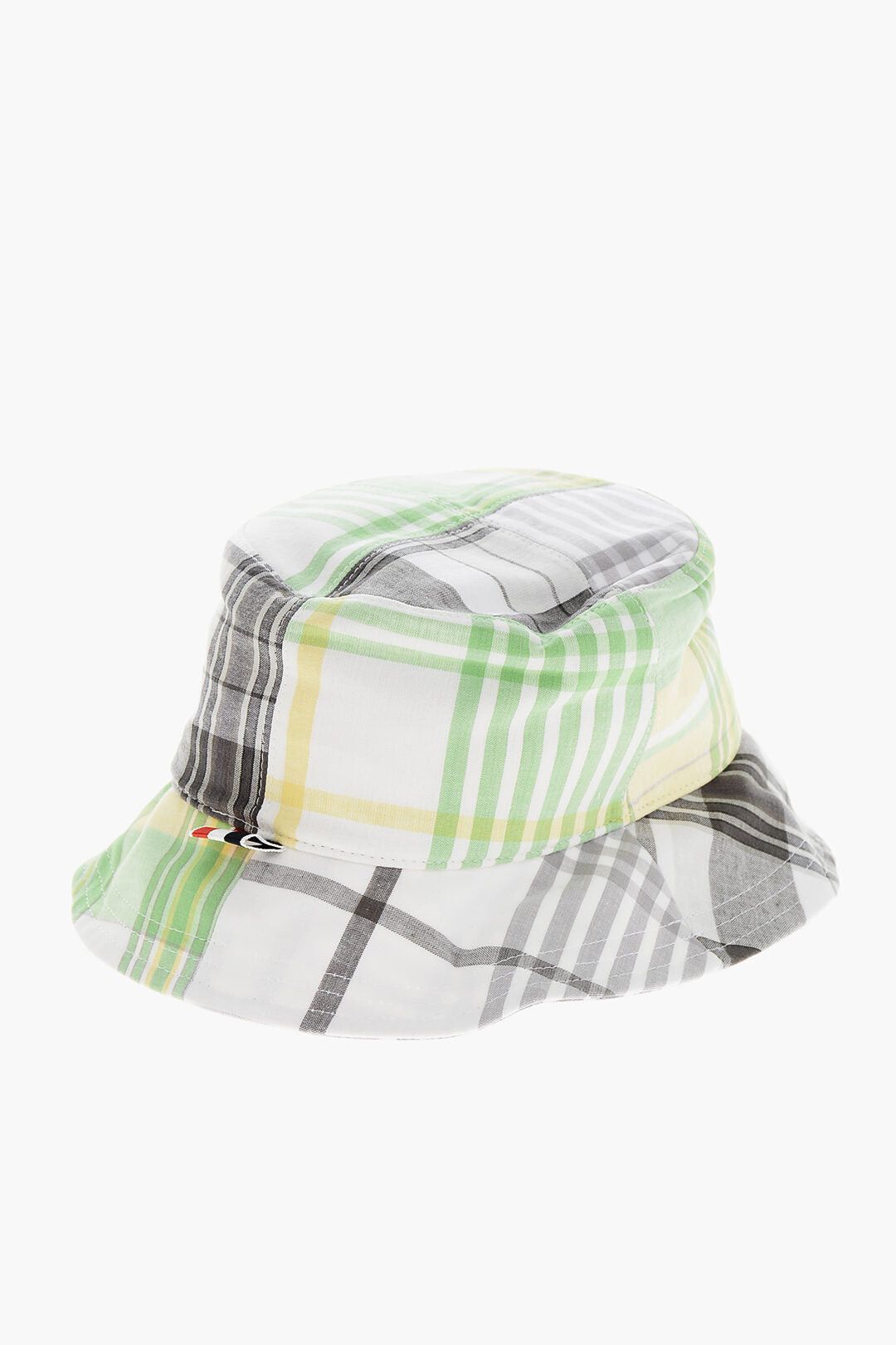 Thom Browne Checked Cotton Bucket Hat Size ONE SIZE - 2 Thumbnail