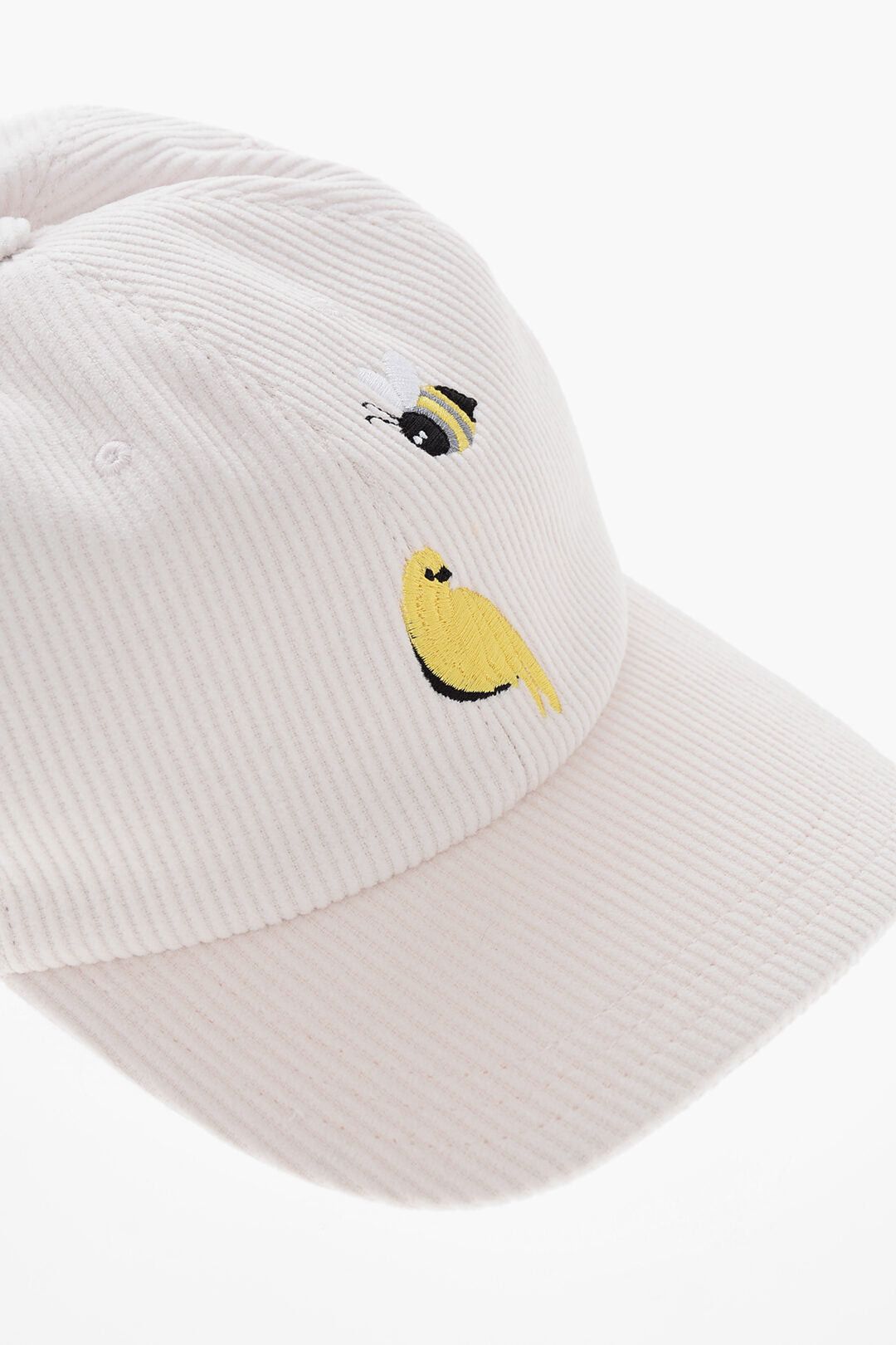 Thom Browne Baseball Hat BIRD AND BEE Ribbed With Embroidery Size ONE SIZE - 3 Thumbnail