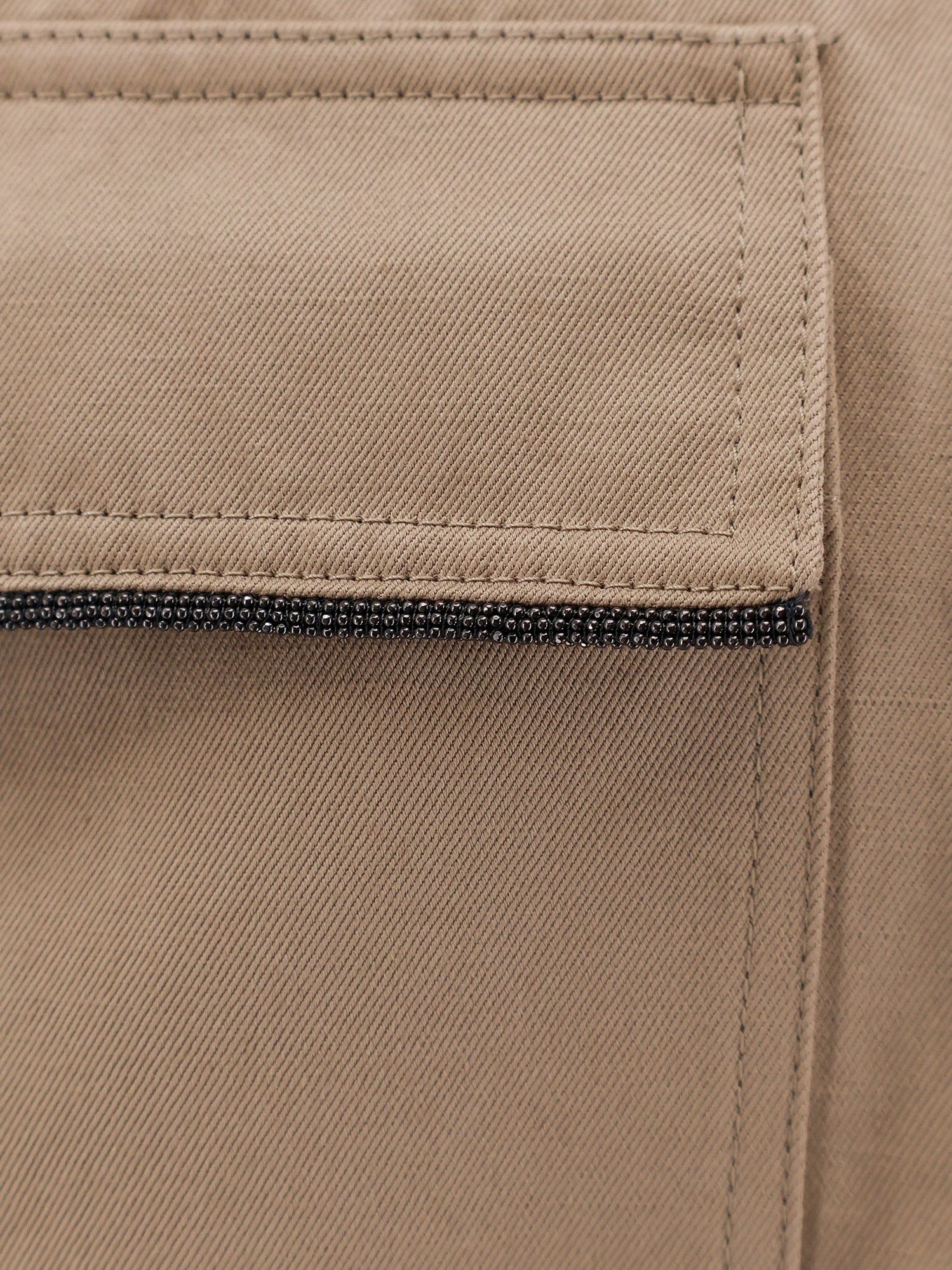 Brunello Cucinelli Brunello Cucinelli Linen and cotton blend shirt Tag Size IT 40 Women - USA Tariffs Included Size S / US 4 / IT 40 - 3 Thumbnail