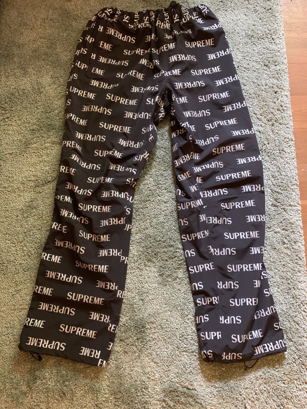 Supreme Supreme 3m Reflective Repeat Pants Grailed