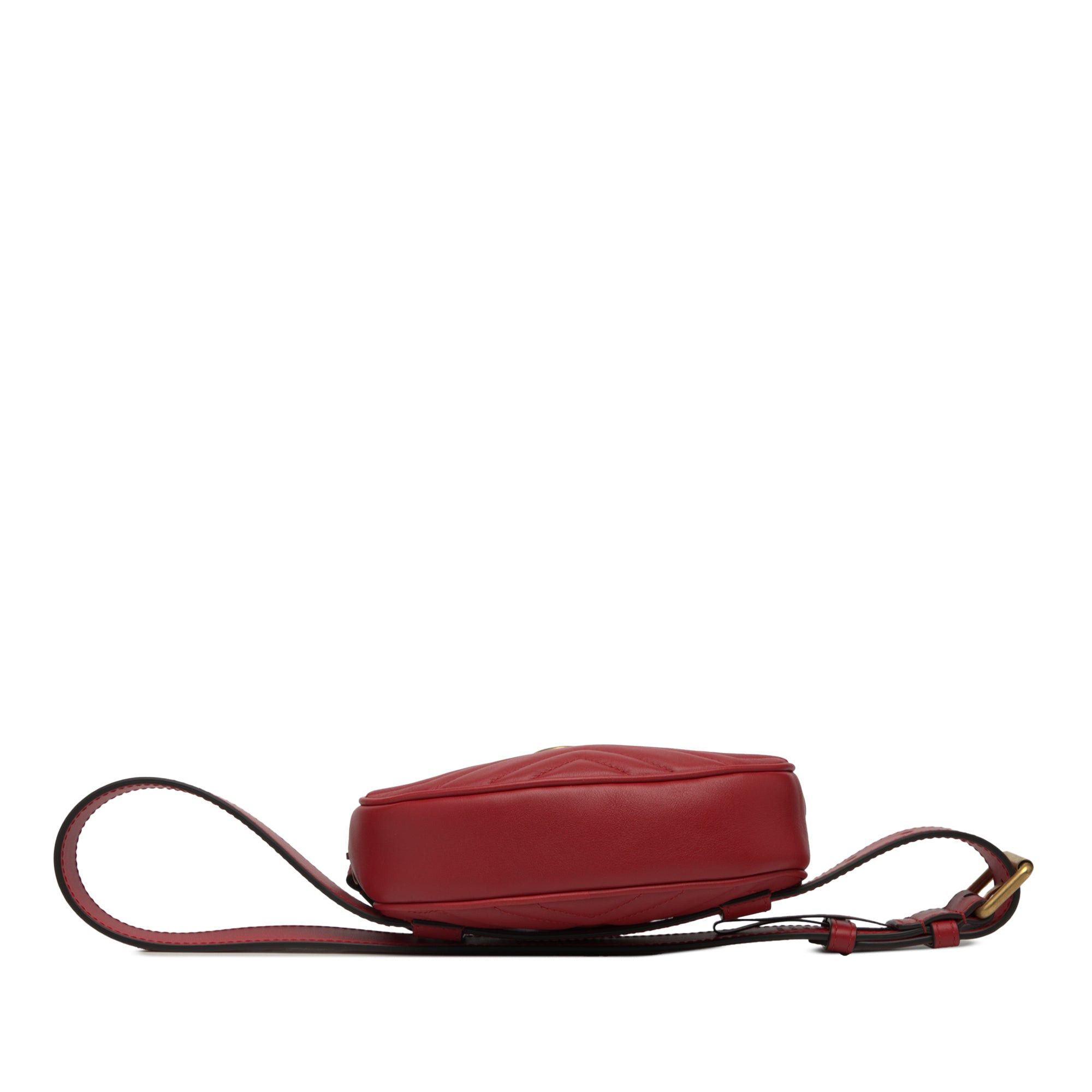 Gucci GG Marmont Matelasse Leather Belt Bag Size ONE SIZE - 3 Thumbnail