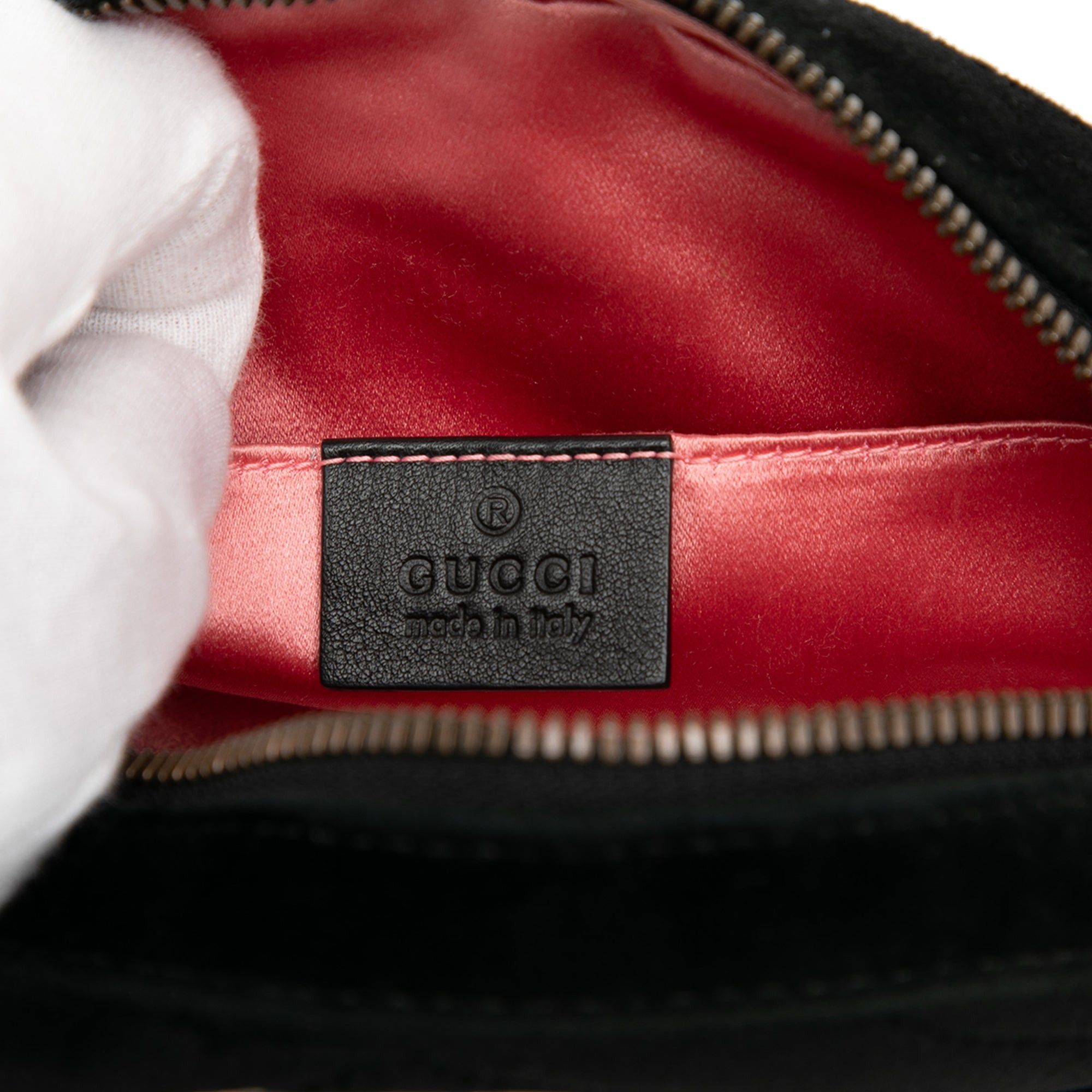 Gucci GG Marmont Matelasse Velvet Belt Bag Size ONE SIZE - 5 Thumbnail