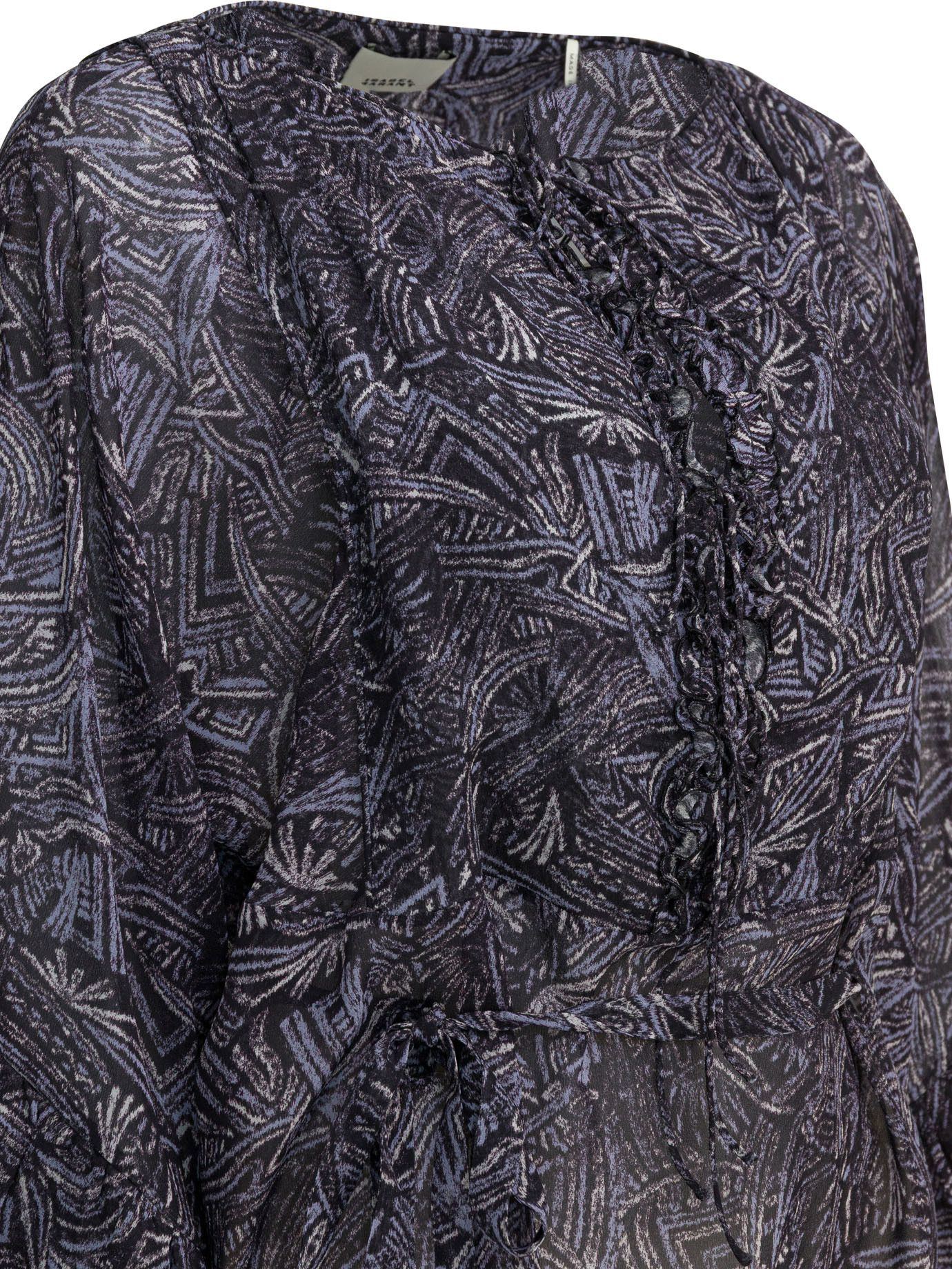 Isabel Marant Tekia Blouse Size XS / US 0-2 / IT 36-38 - 3 Thumbnail