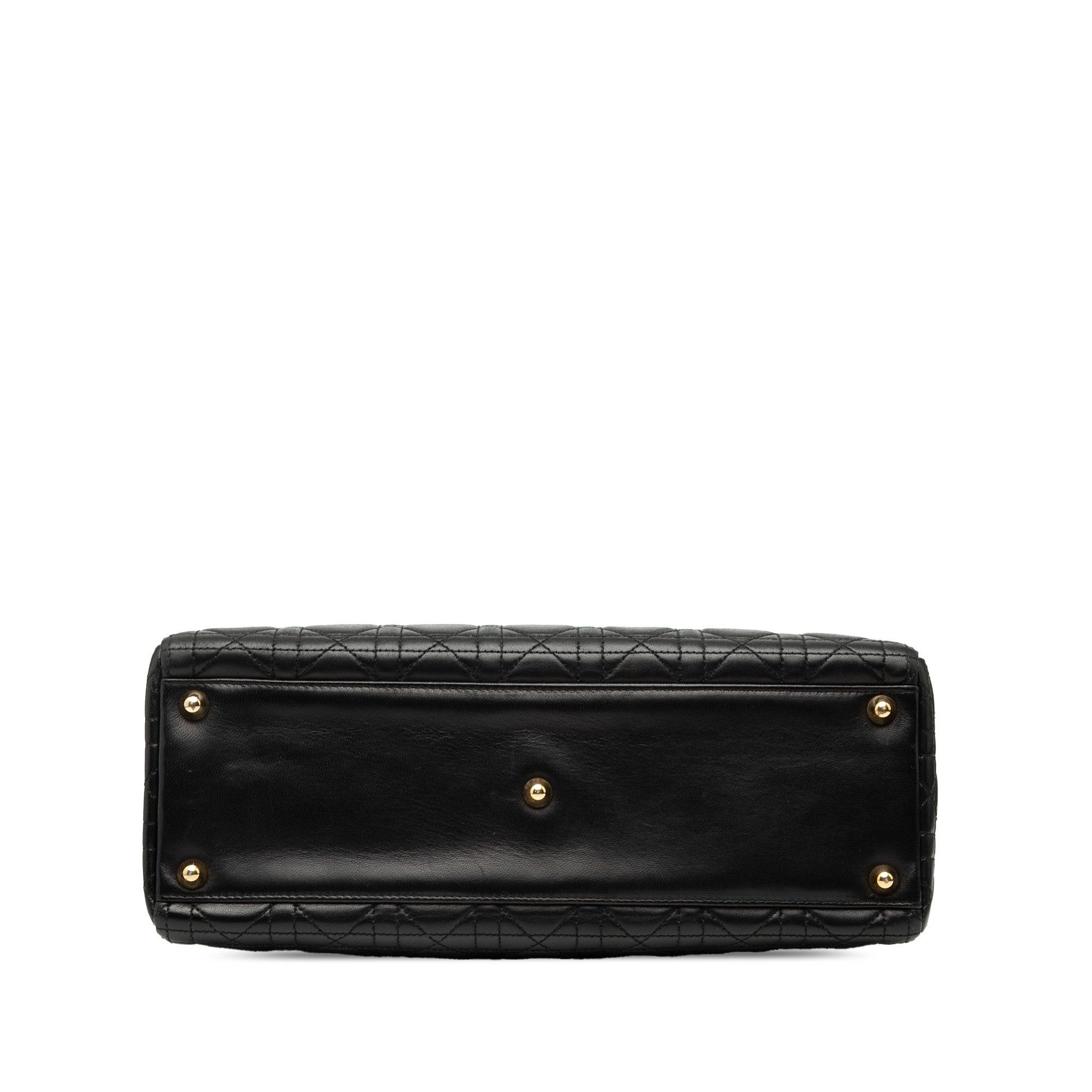 Dior Large Lambskin Cannage Lady Dior Size ONE SIZE - 3 Thumbnail