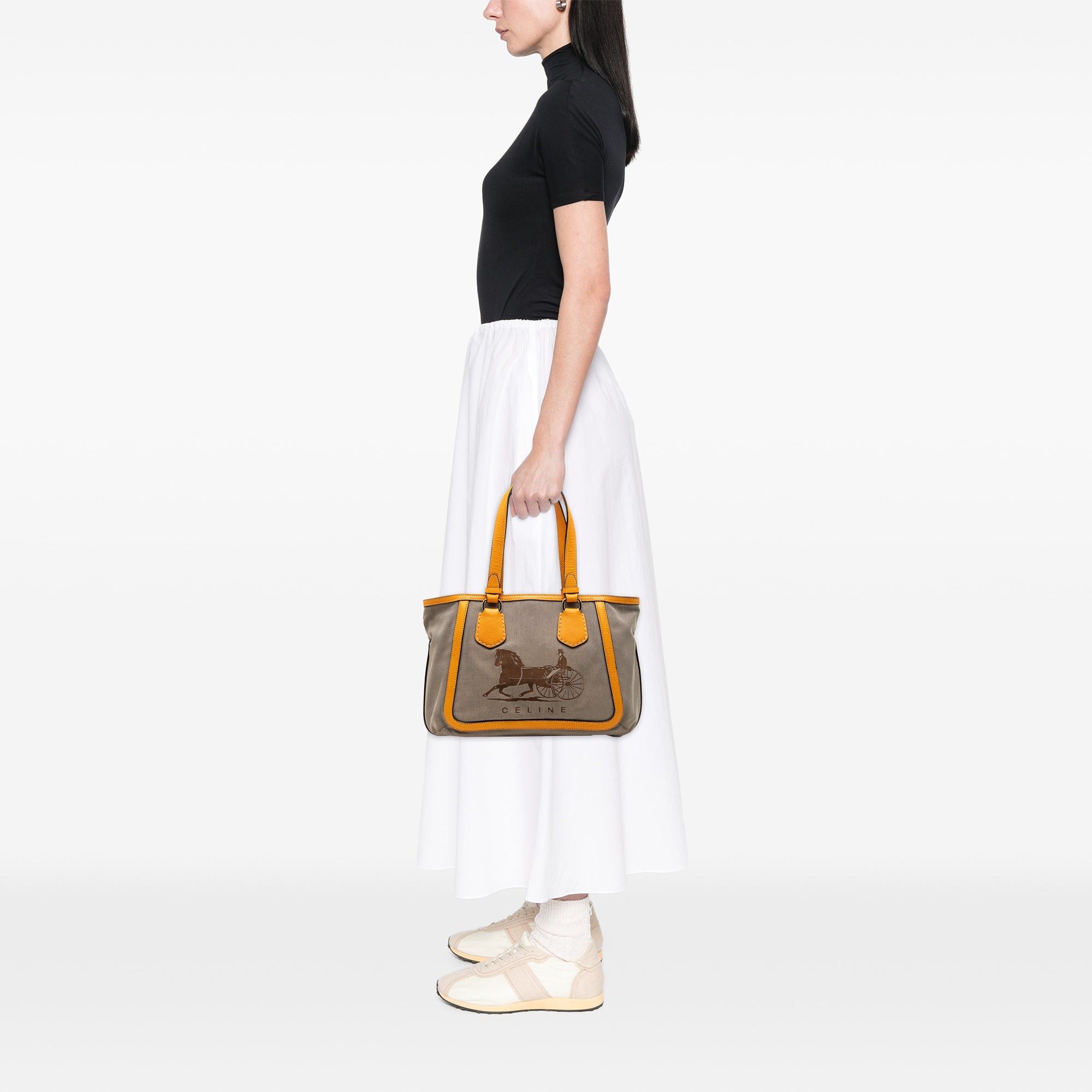 Celine Canvas Carriage Tote Size ONE SIZE - 7 Thumbnail