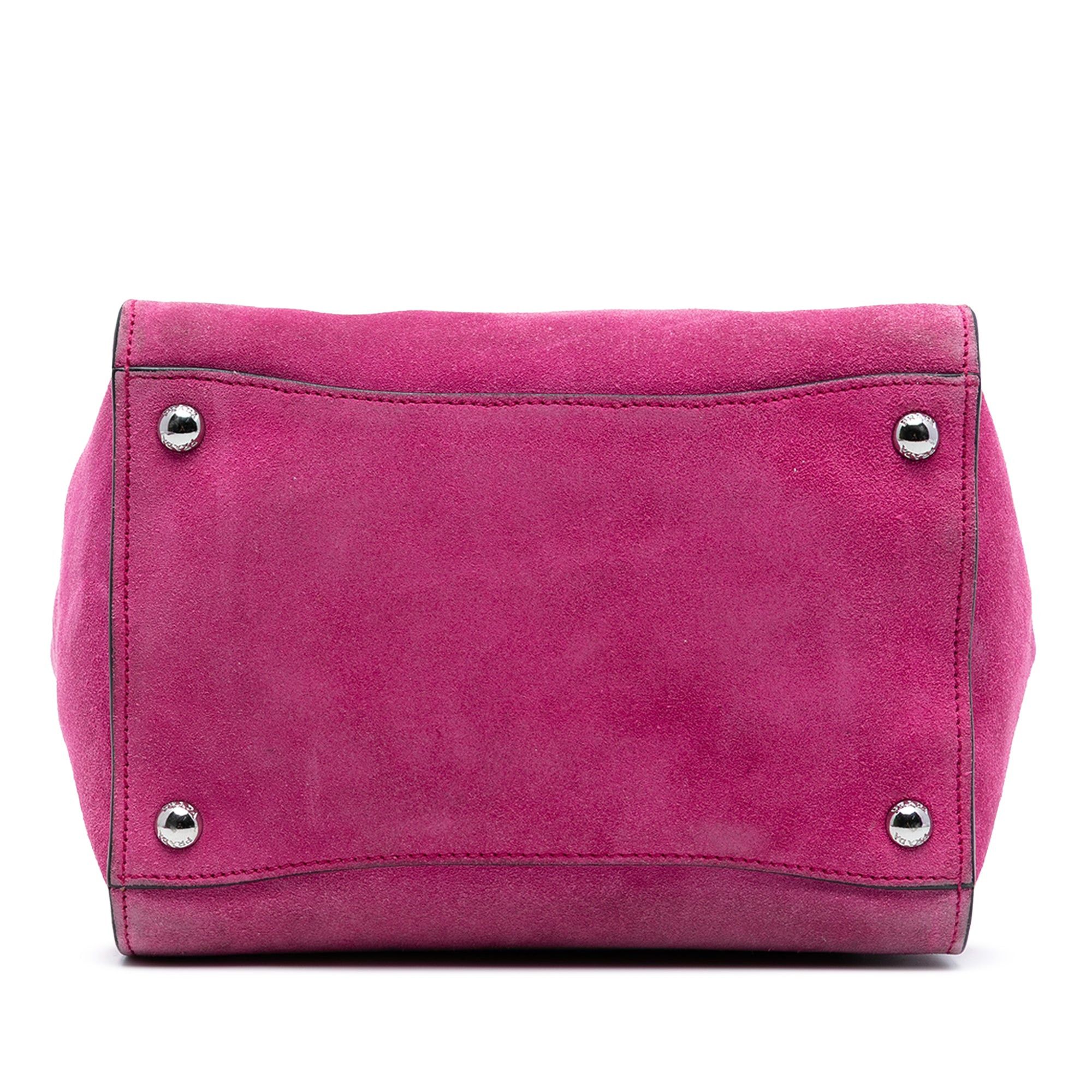 Prada Small Scamosciato Twin Pocket Satchel Size ONE SIZE - 3 Thumbnail