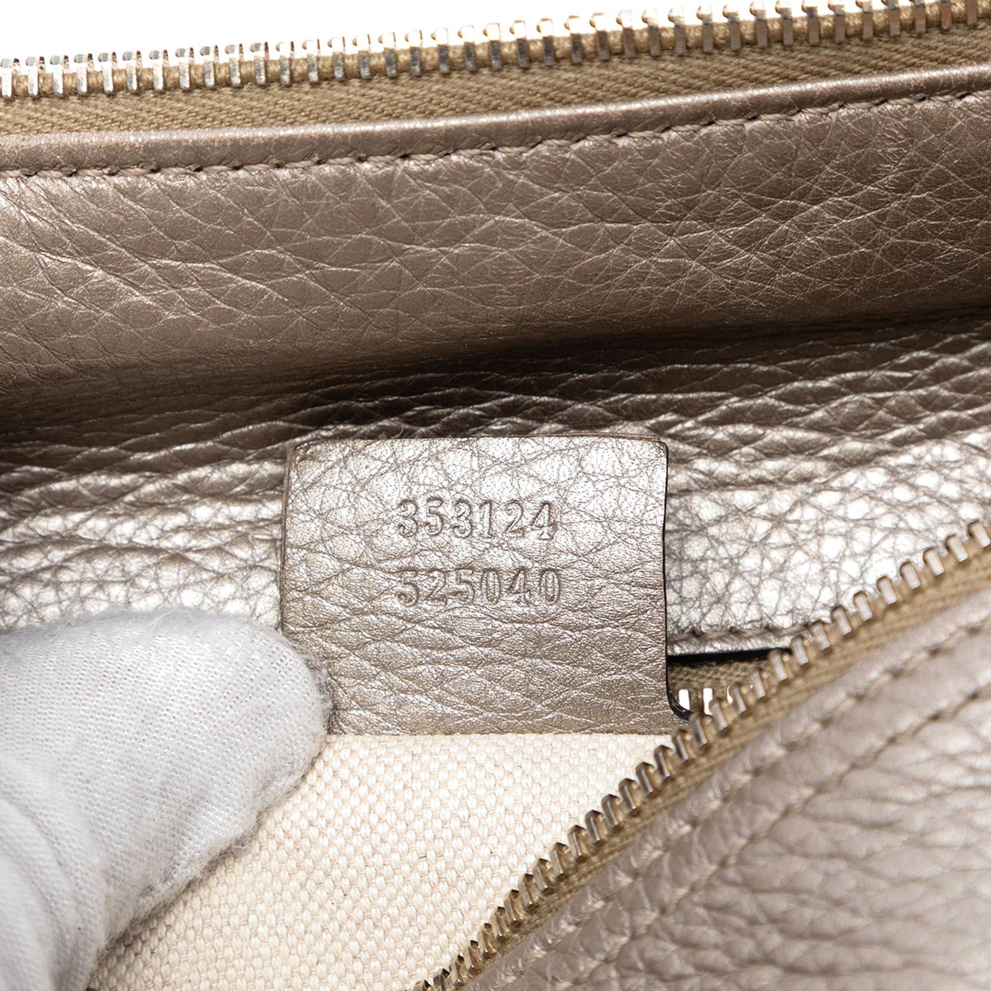 Gucci Medium Calfskin Bamboo Shopper Boston Bag Size ONE SIZE - 6 Thumbnail