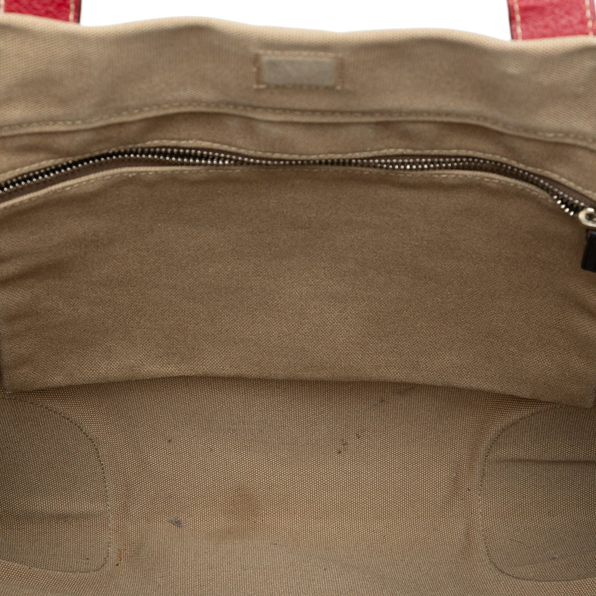 Prada Cinghiale Trimmed Canapa Tote Size ONE SIZE - 4 Thumbnail